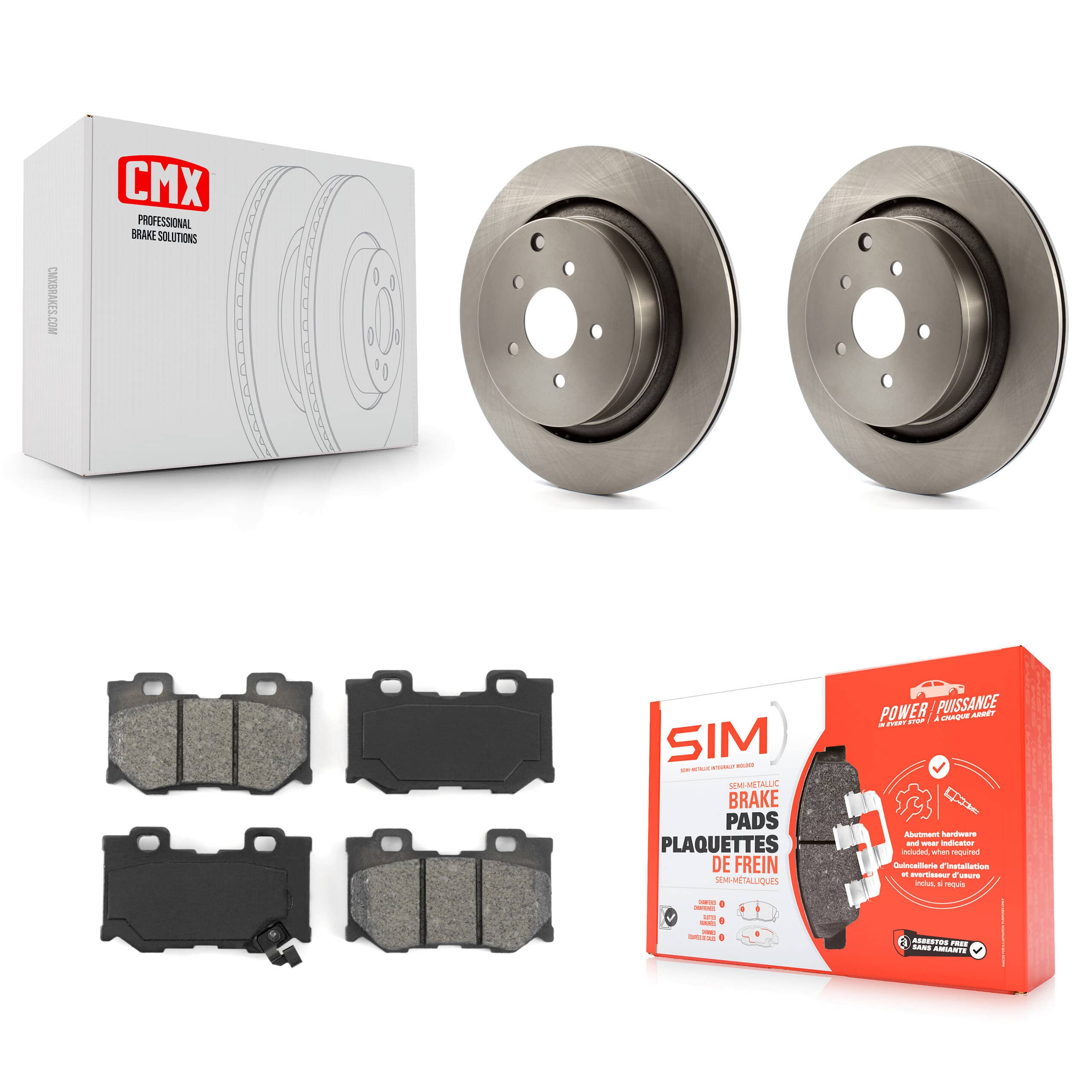 Transit Auto - K8S-101946 - Rear Disc Brake Kits