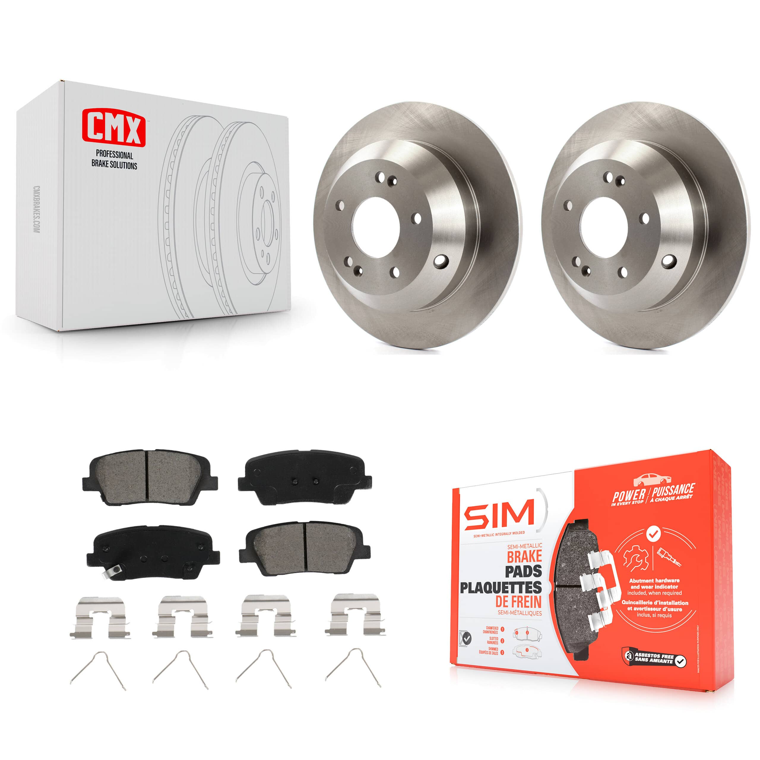 Transit Auto - K8S-102721 - Rear Disc Brake Kits