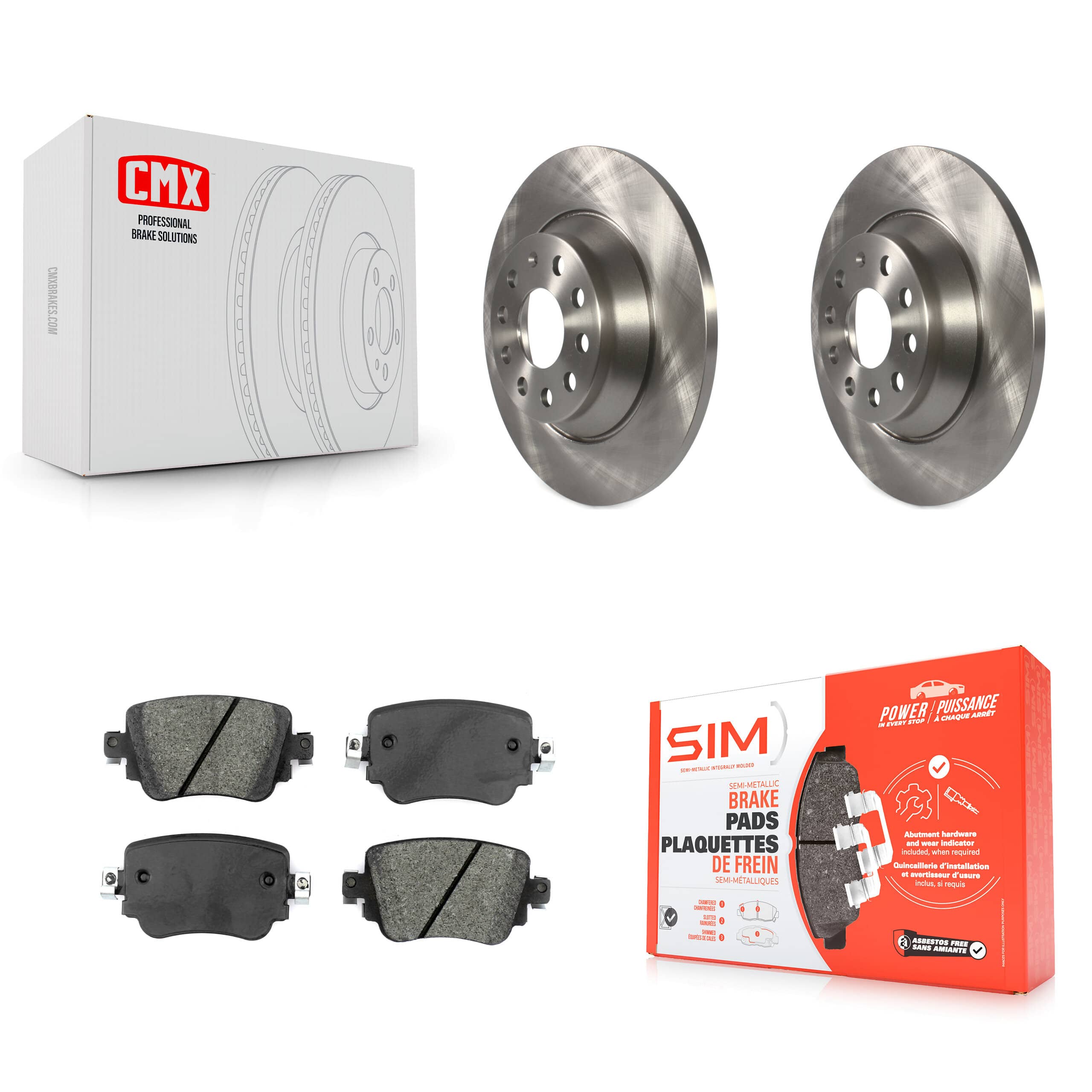 Transit Auto - K8S-102732 - Rear Disc Brake Kits