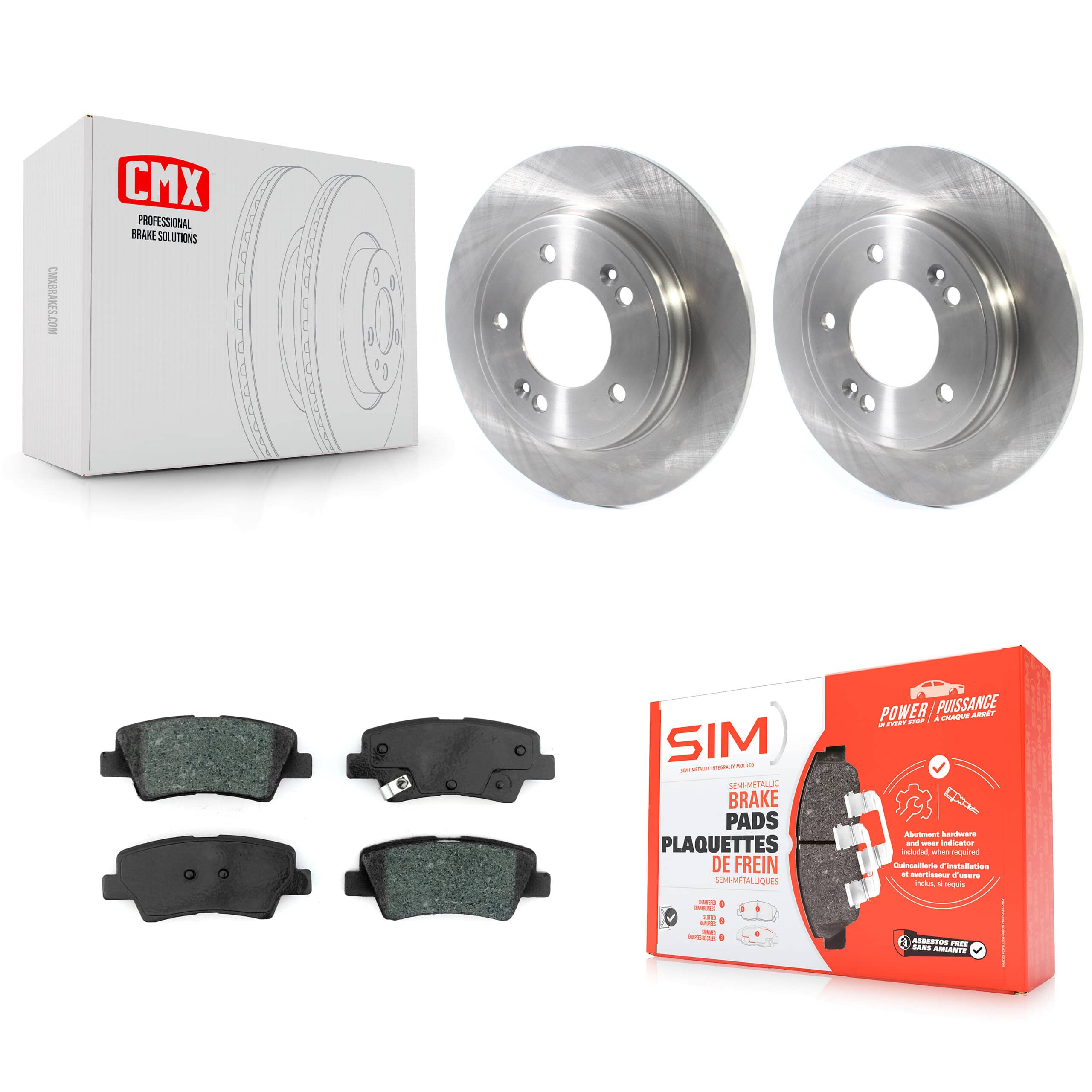 Transit Auto - K8S-102825 - Rear Disc Brake Kits
