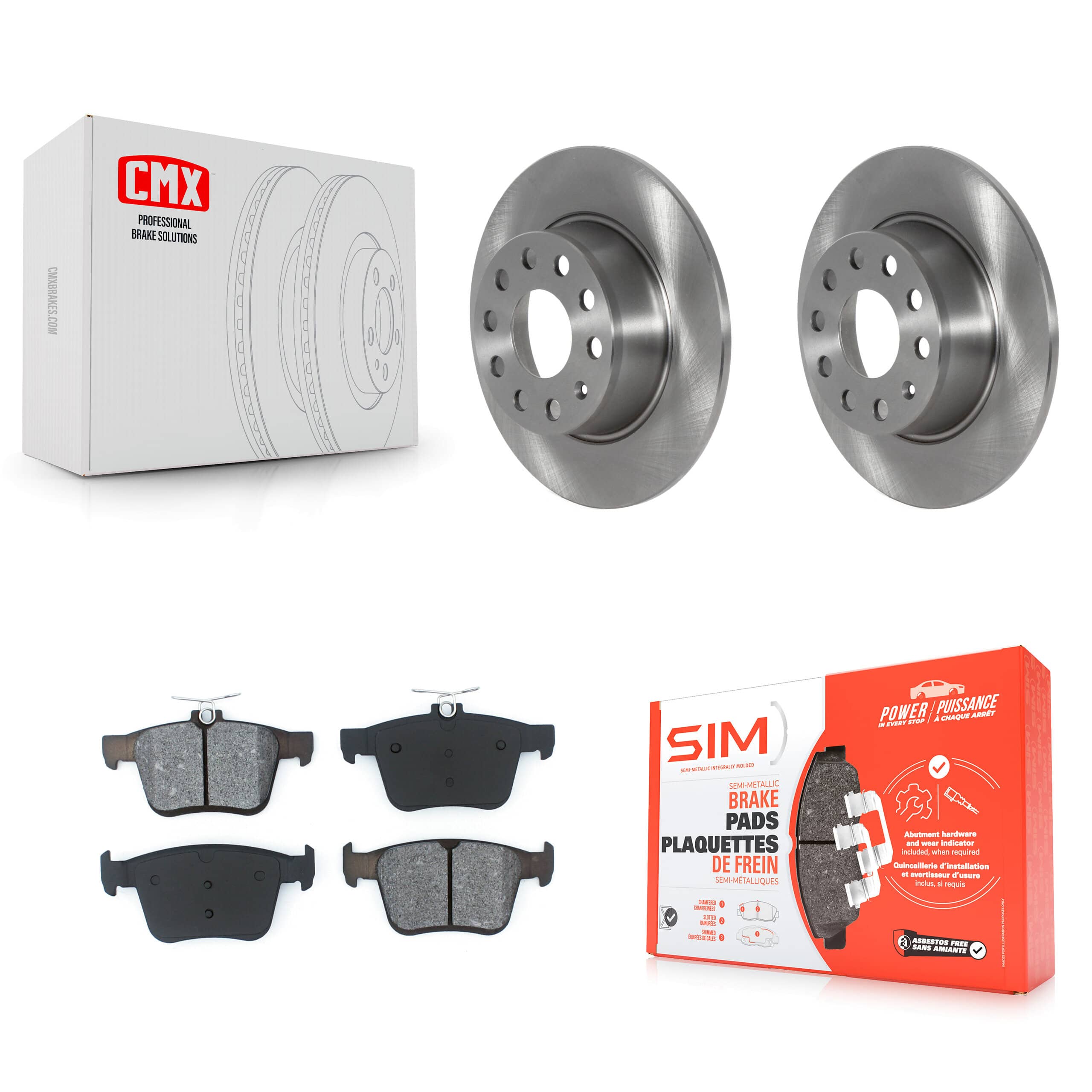 Transit Auto - K8S-103572 - Rear Disc Brake Kits