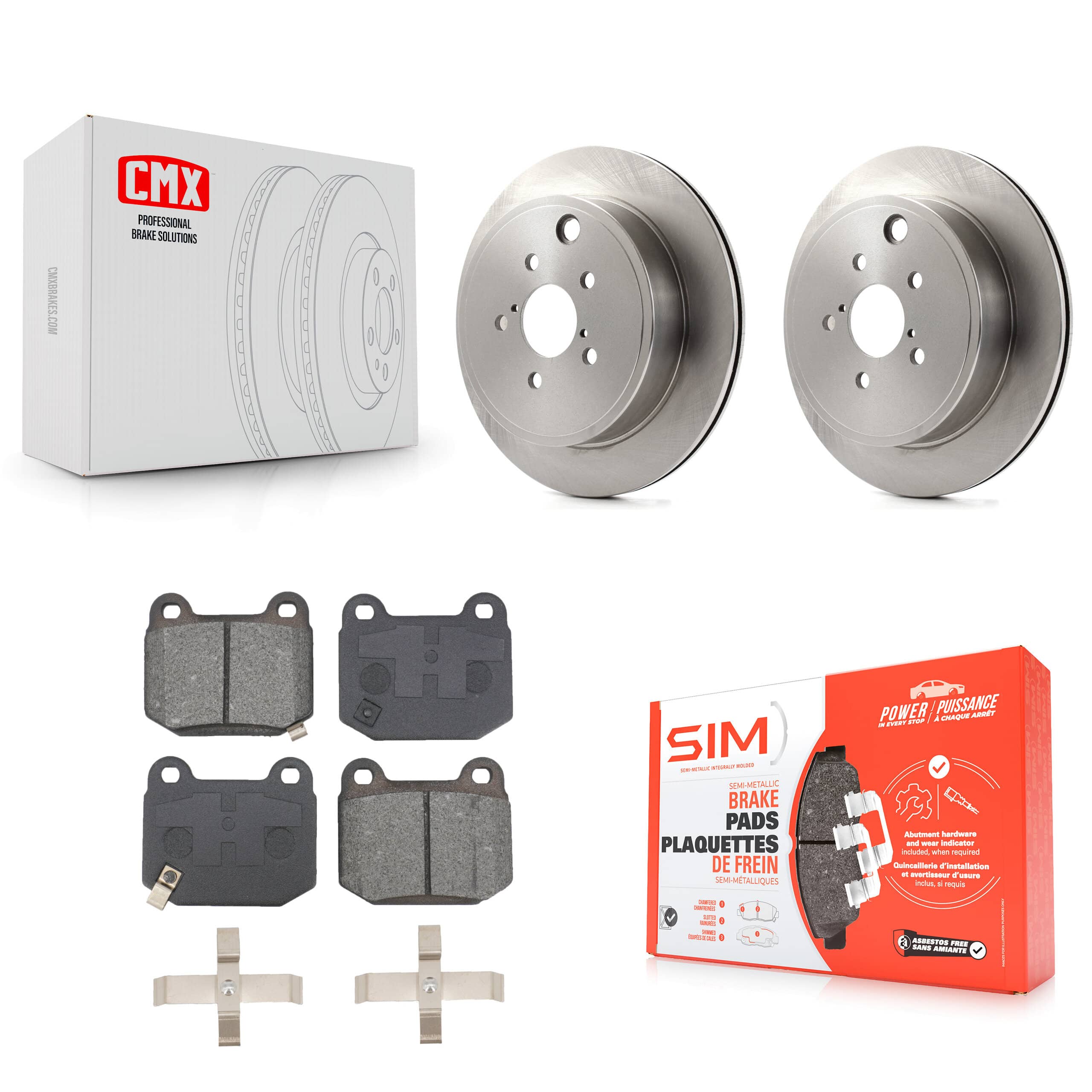 Transit Auto - K8S-103803 - Rear Disc Brake Kits