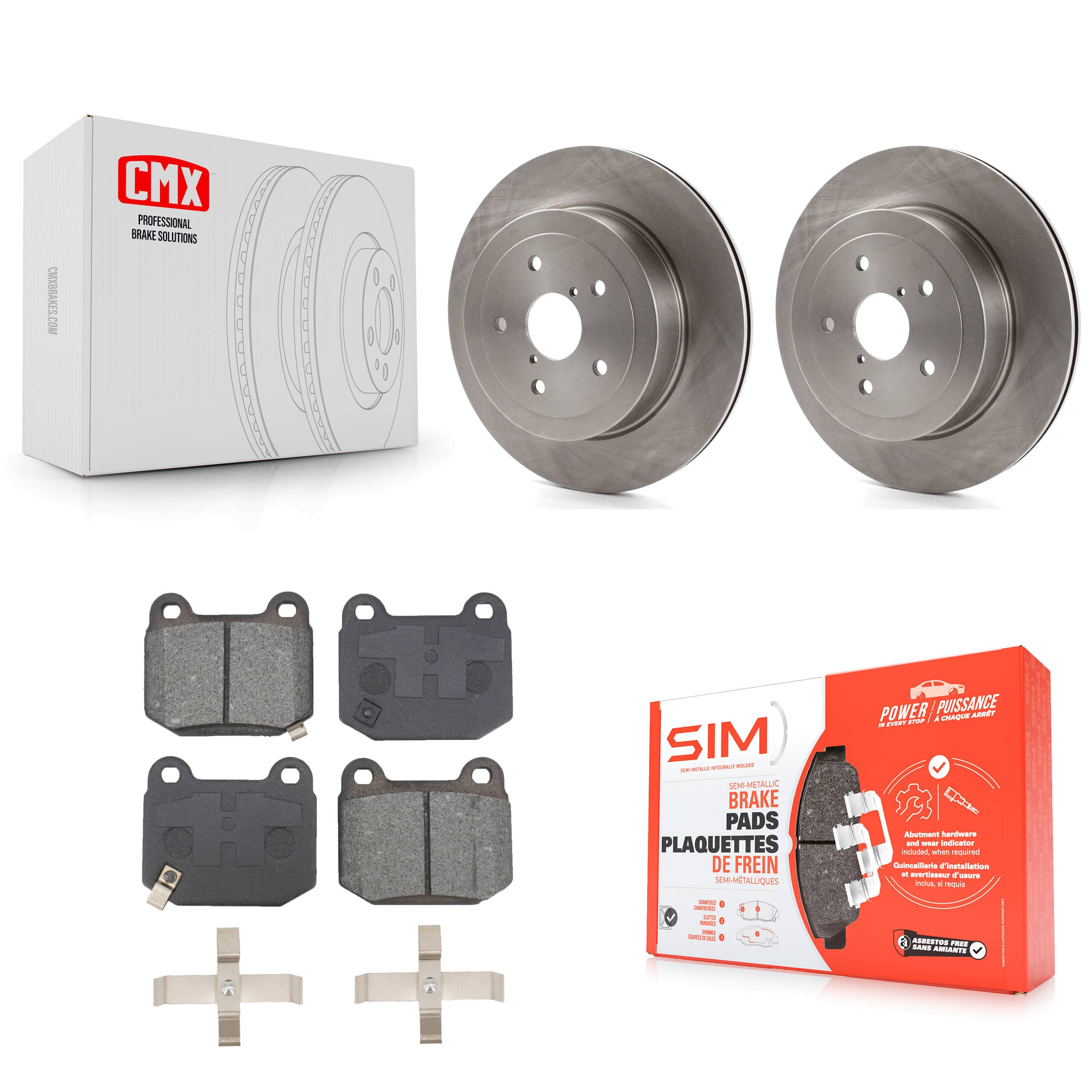Transit Auto - K8S-103806 - Rear Disc Brake Kits