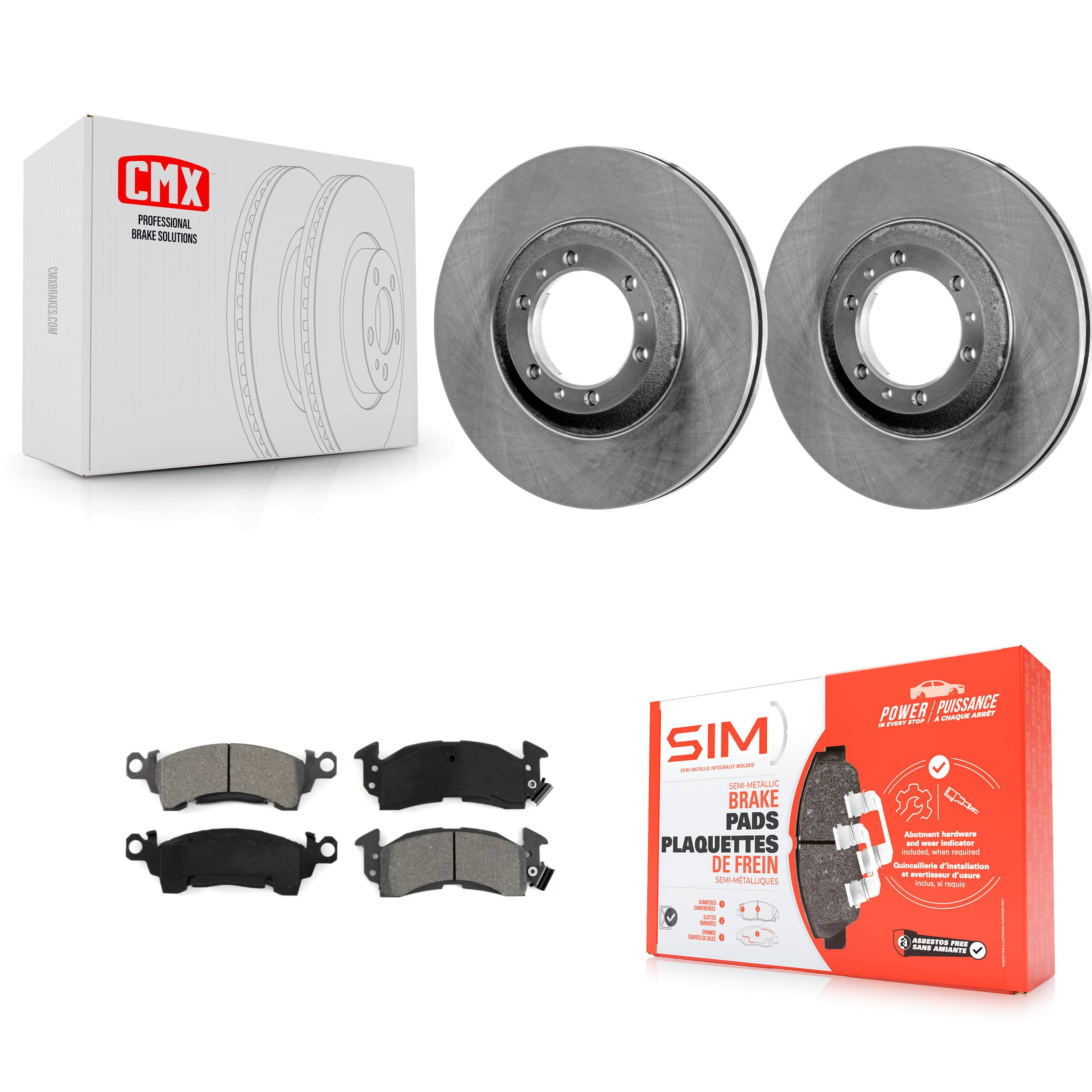 Transit Auto - K8S-103825 - Front Disc Brake Kits