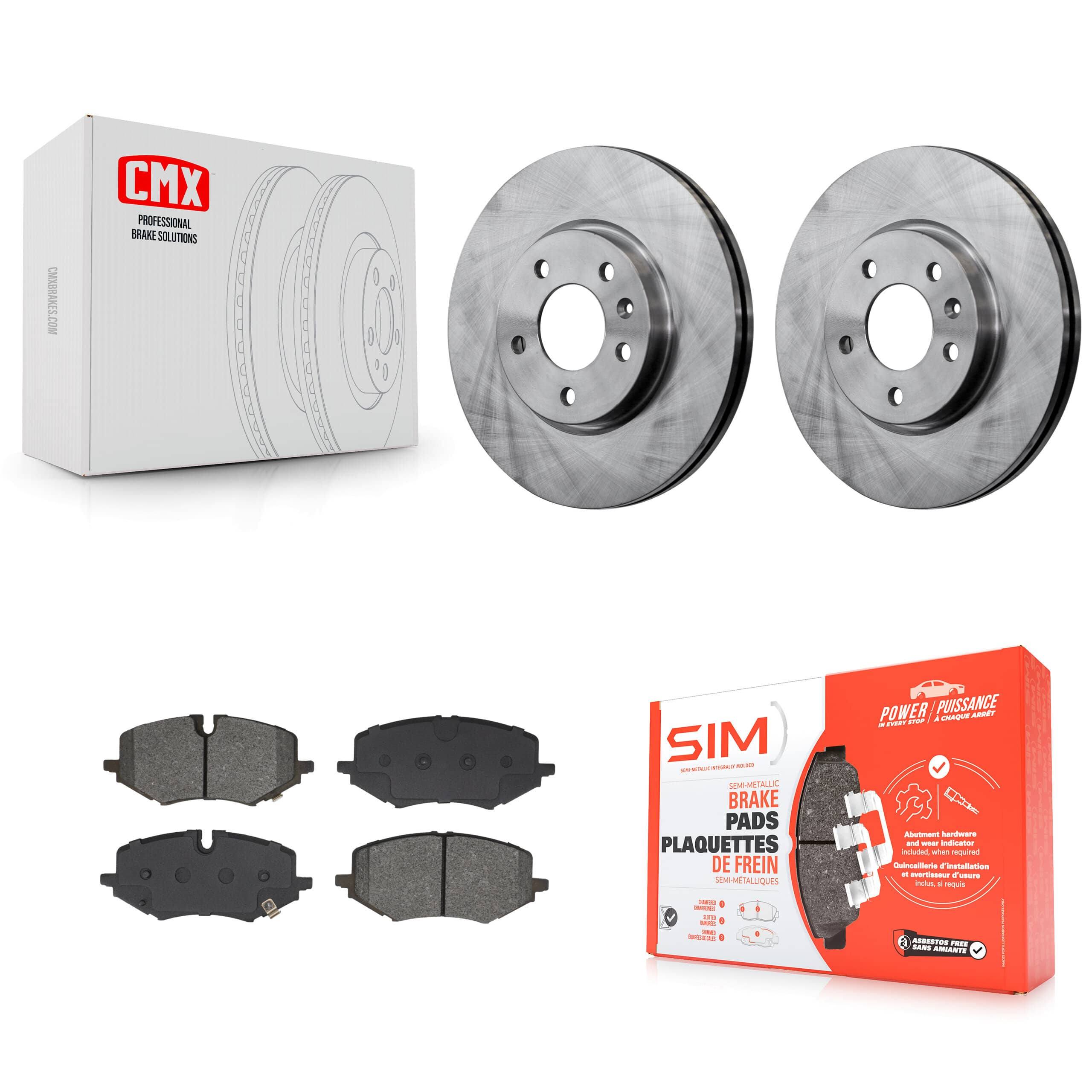 Transit Auto - K8S-104006 - Front Disc Brake Kits