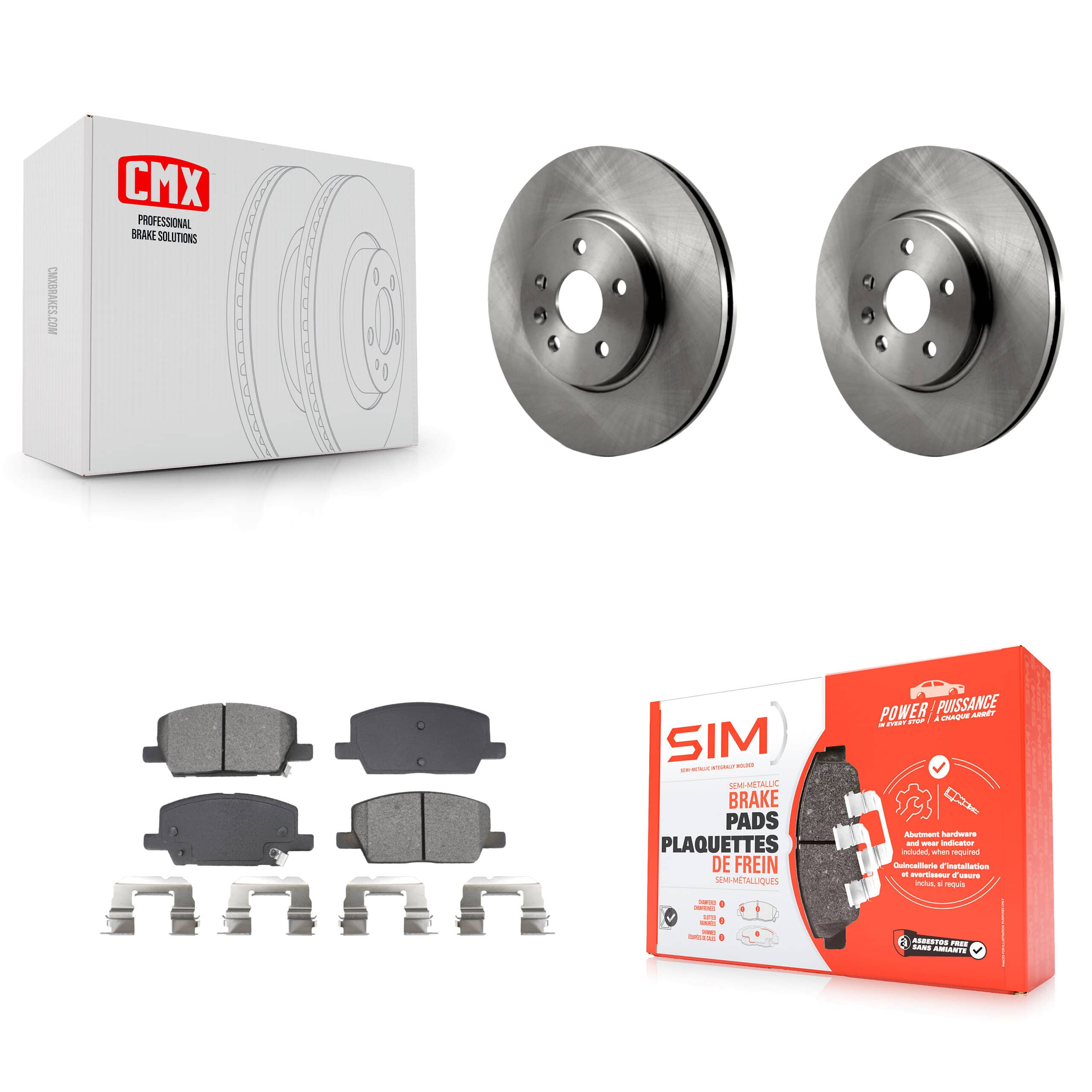 Transit Auto - K8S-104010 - Front Disc Brake Kits