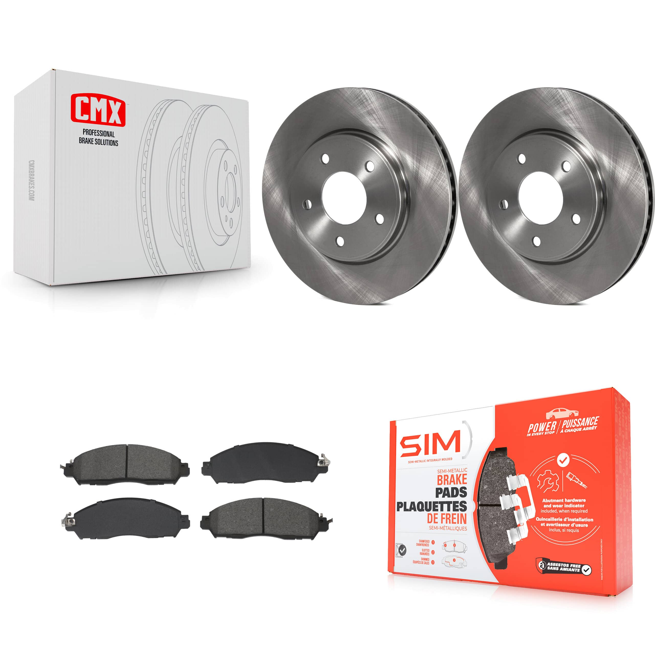 Transit Auto - K8S-104014 - Front Disc Brake Kits