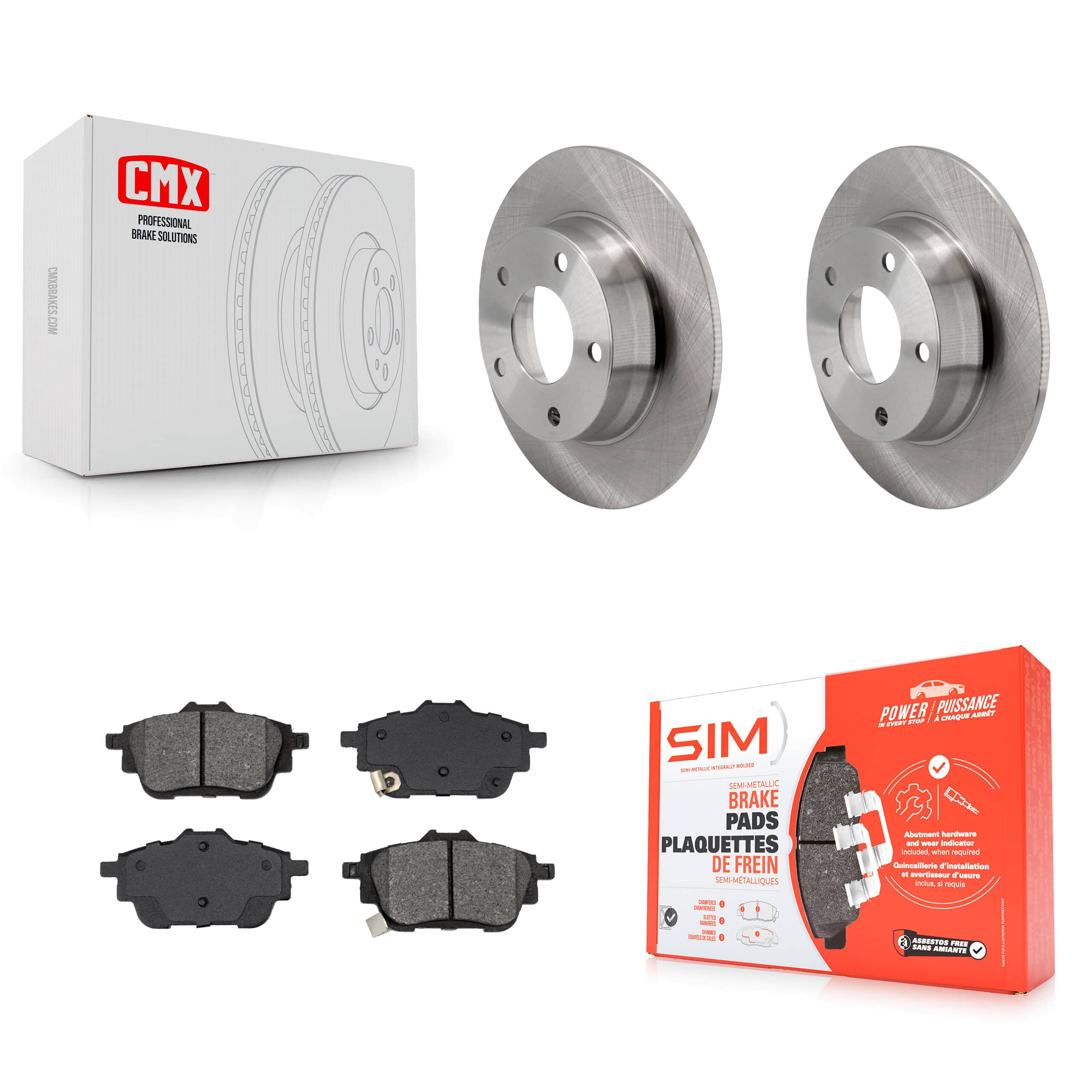 Transit Auto - K8S-104015 - Rear Disc Brake Kits