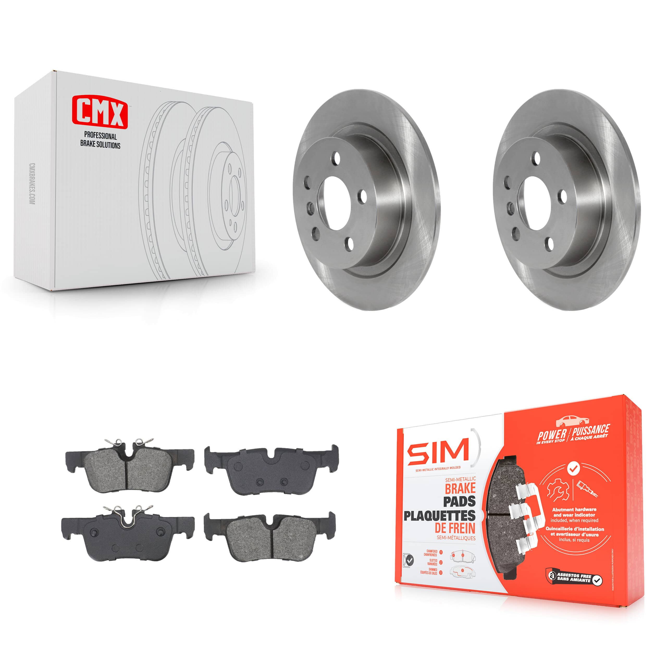 Transit Auto - K8S-104020 - Rear Disc Brake Kits