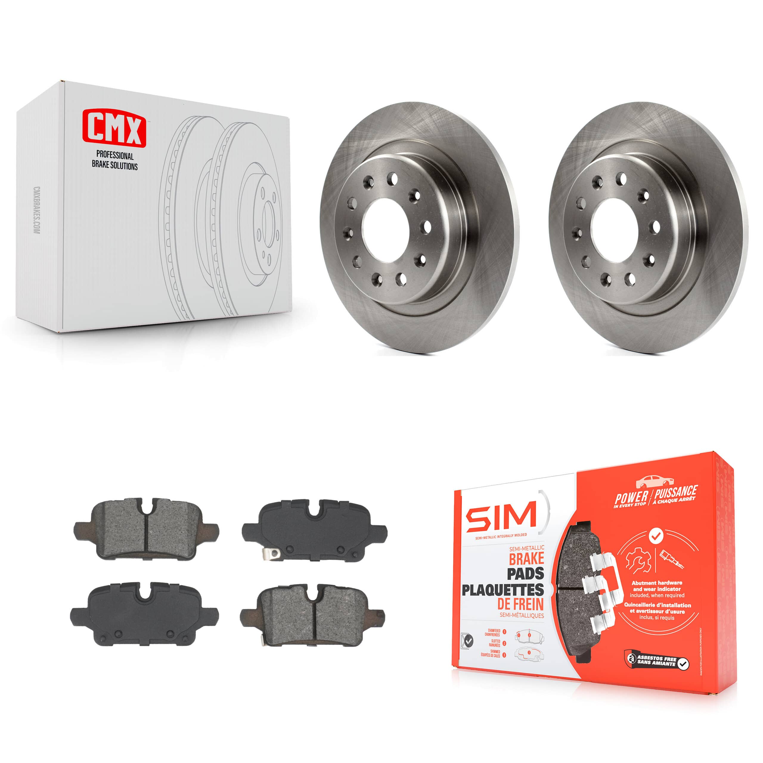 Transit Auto - K8S-104023 - Rear Disc Brake Kits