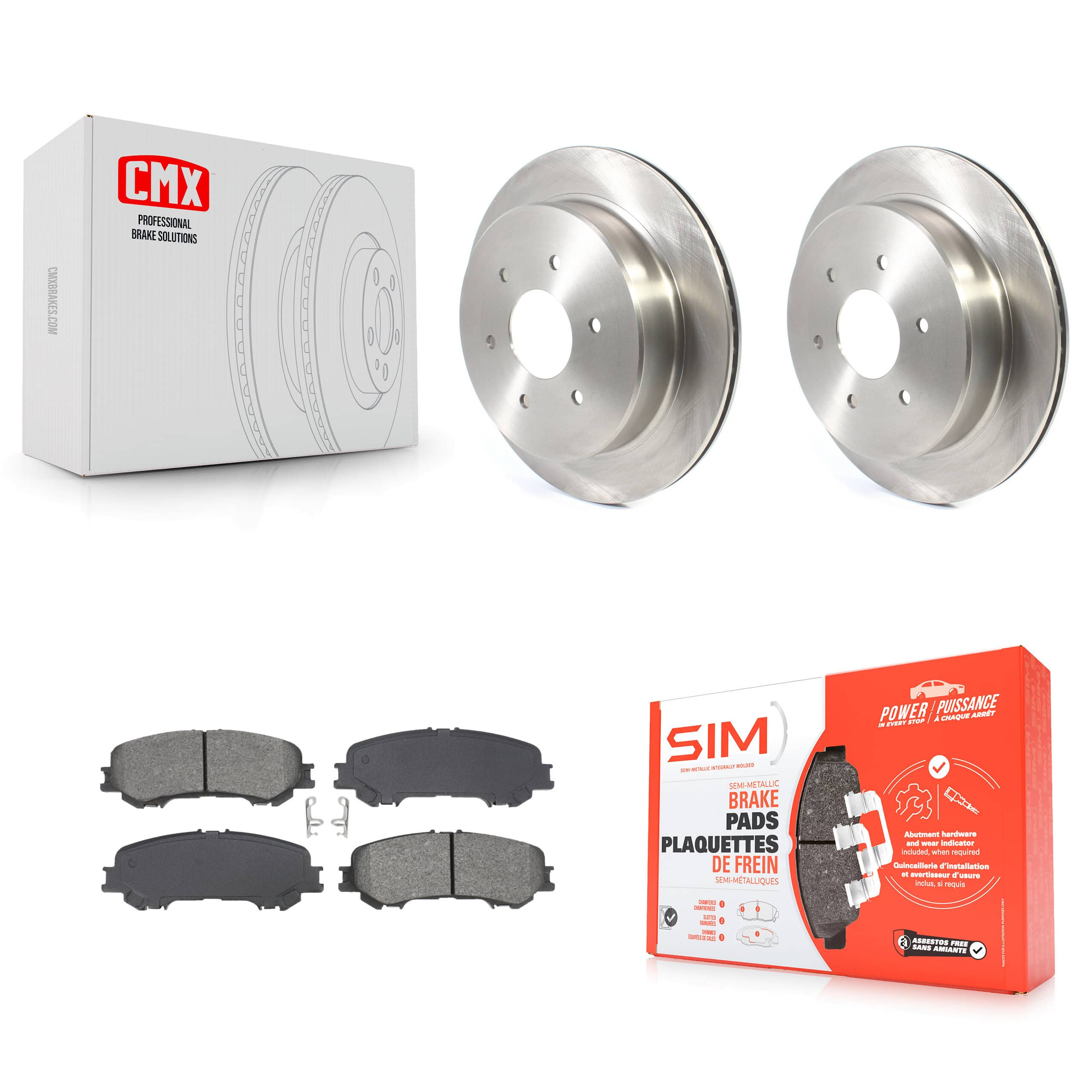 Transit Auto - K8S-104034 - Rear Disc Brake Kits