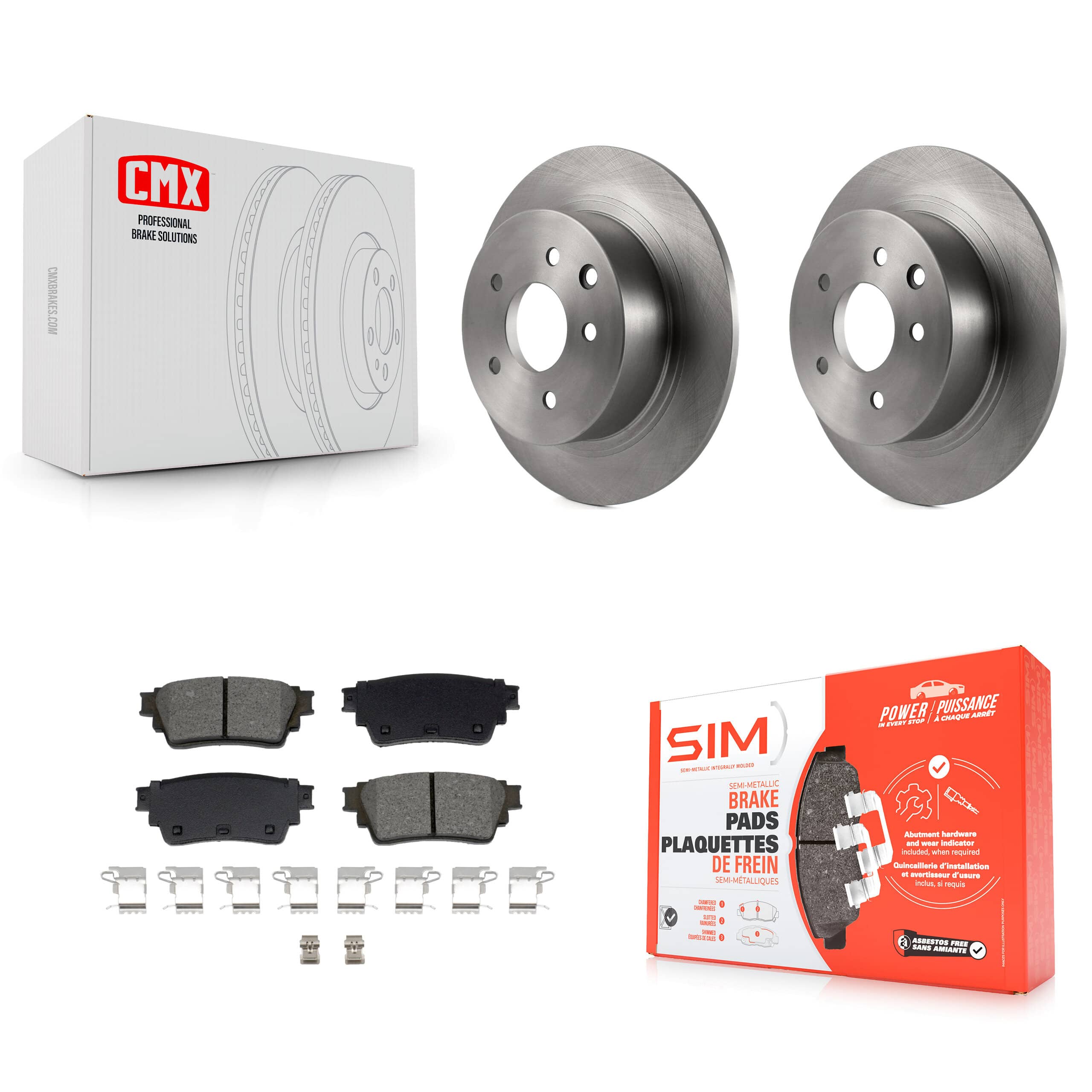 Transit Auto - K8S-104039 - Rear Disc Brake Kits