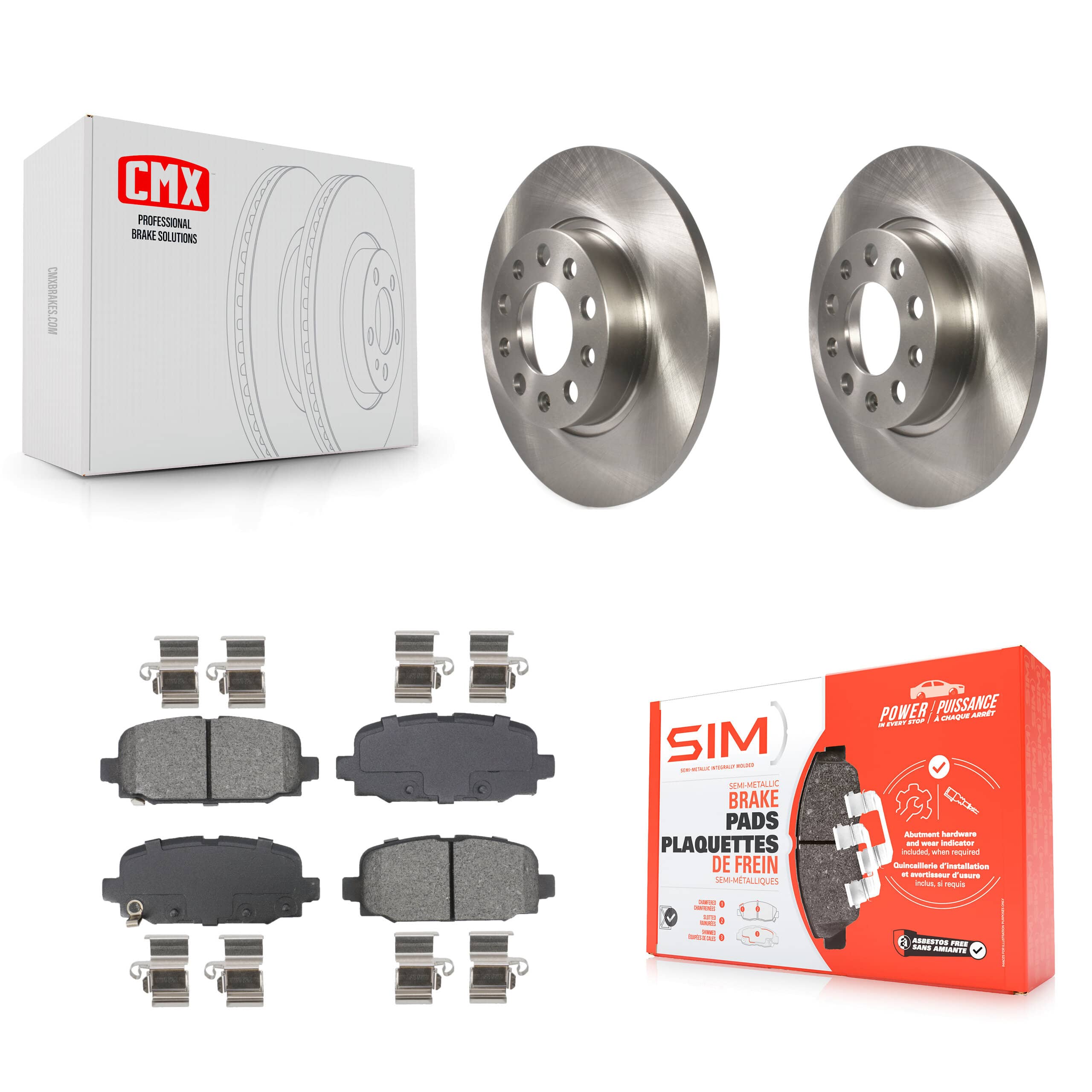 Transit Auto - K8S-104054 - Rear Disc Brake Kits