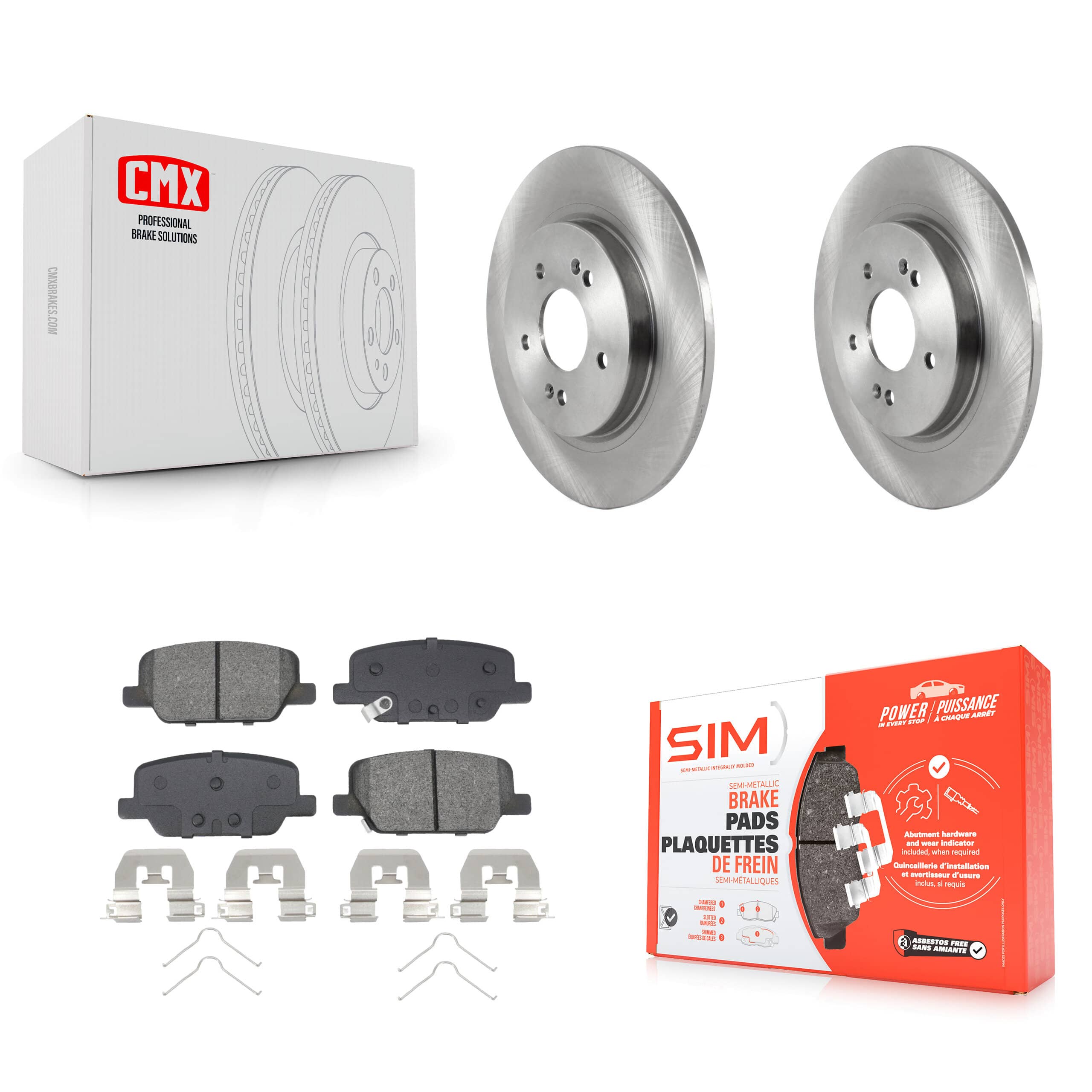 Transit Auto - K8S-104058 - Rear Disc Brake Kits