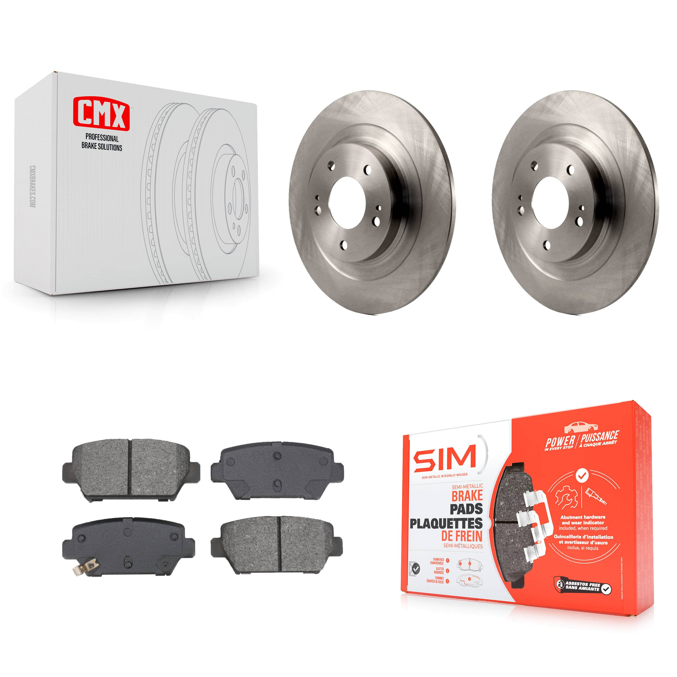 Transit Auto - K8S-104059 - Rear Disc Brake Kits