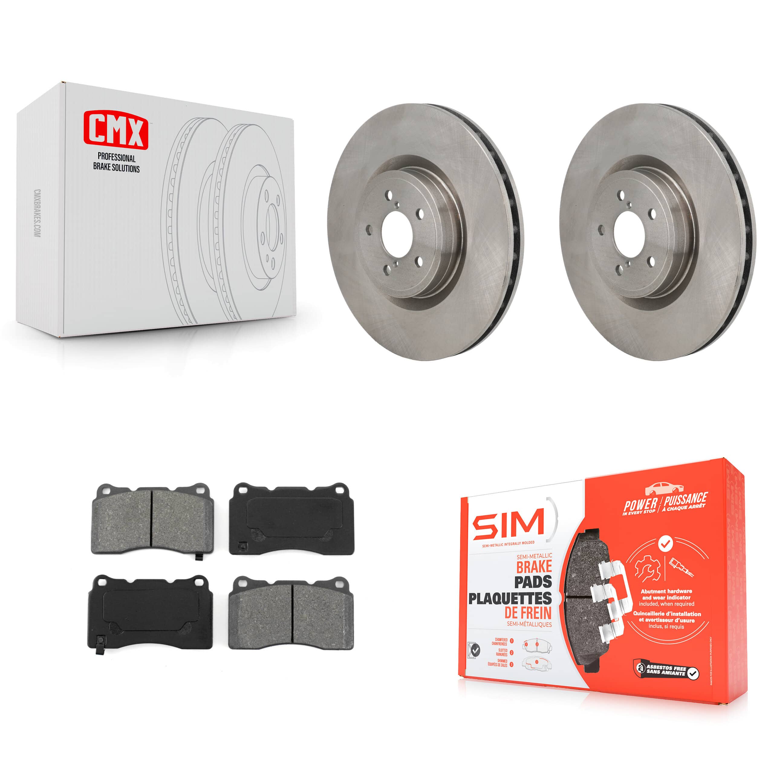 Transit Auto - K8S-104156 - Front Disc Brake Kits