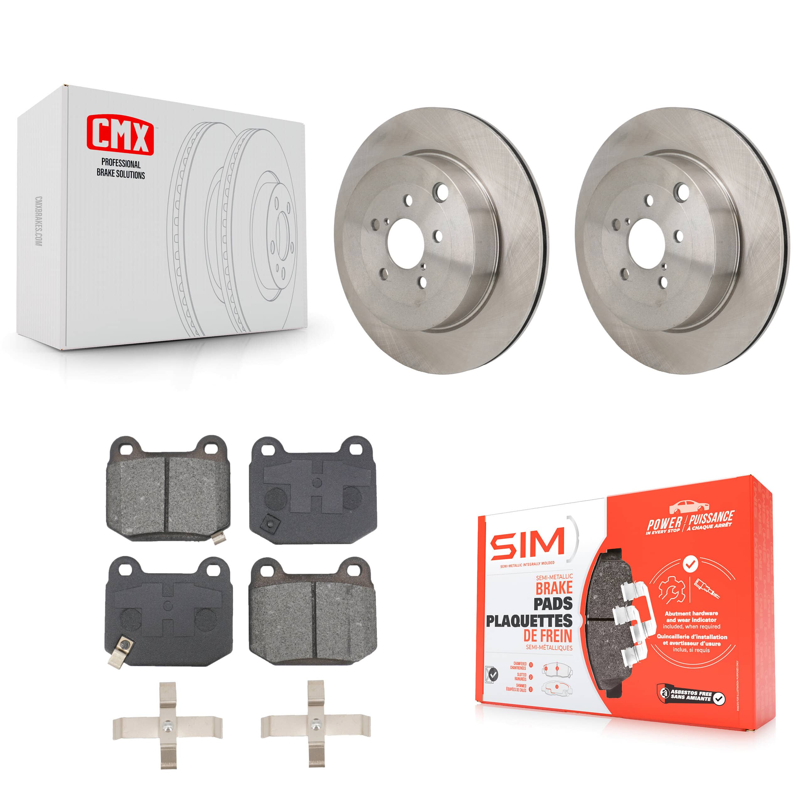 Transit Auto - K8S-104185 - Rear Disc Brake Kits