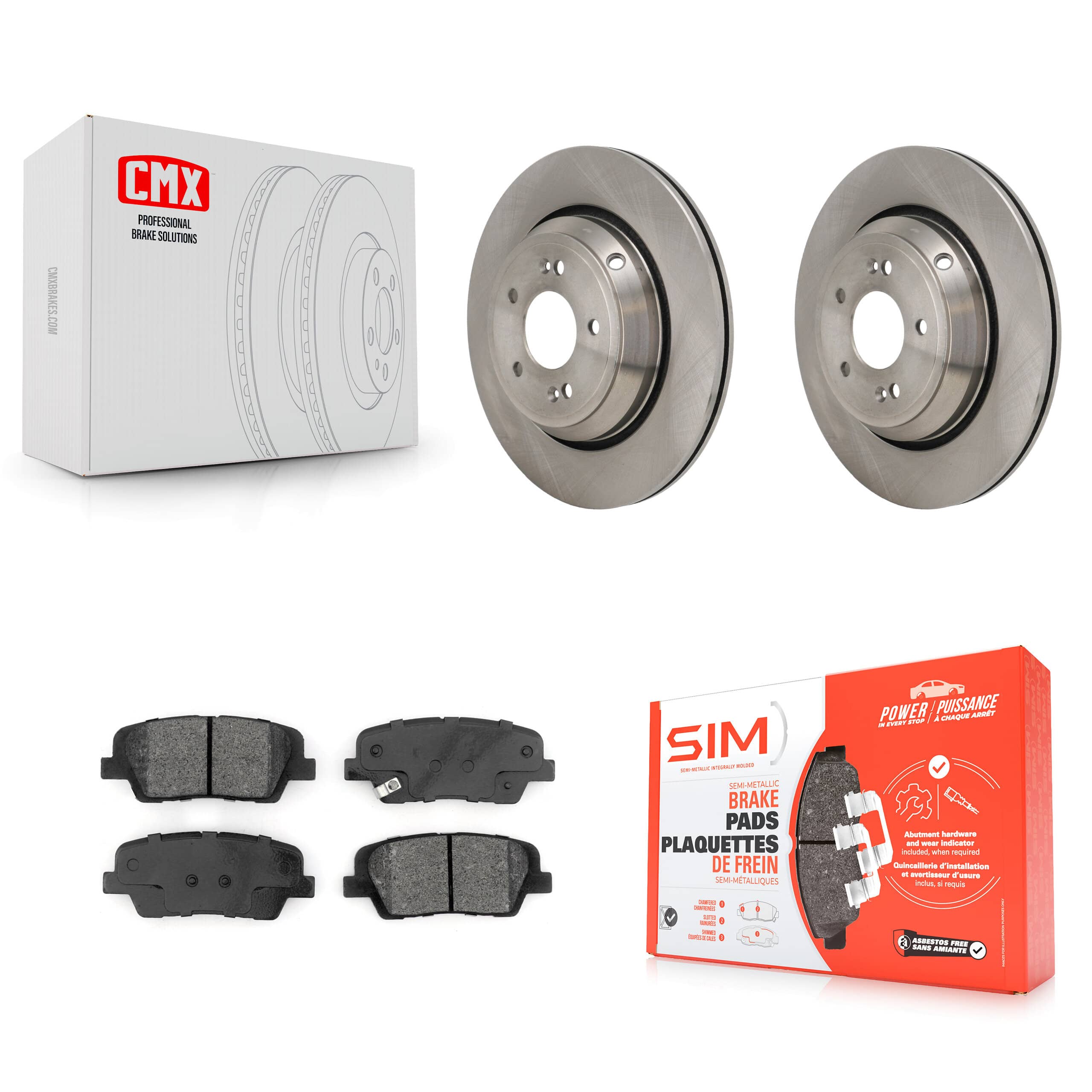 Transit Auto - K8S-104196 - Rear Disc Brake Kits
