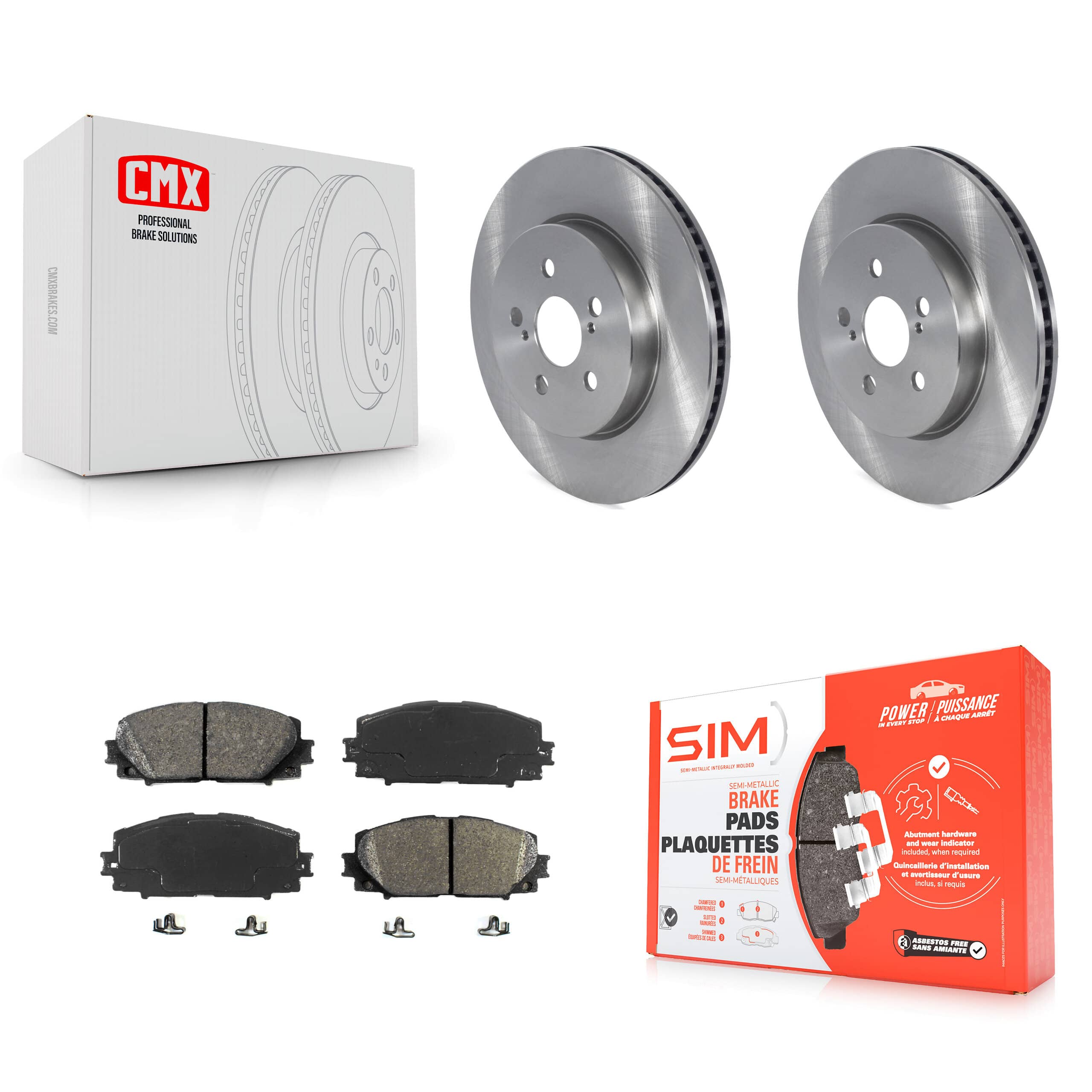 Transit Auto - K8S-104990 - Front Disc Brake Kits
