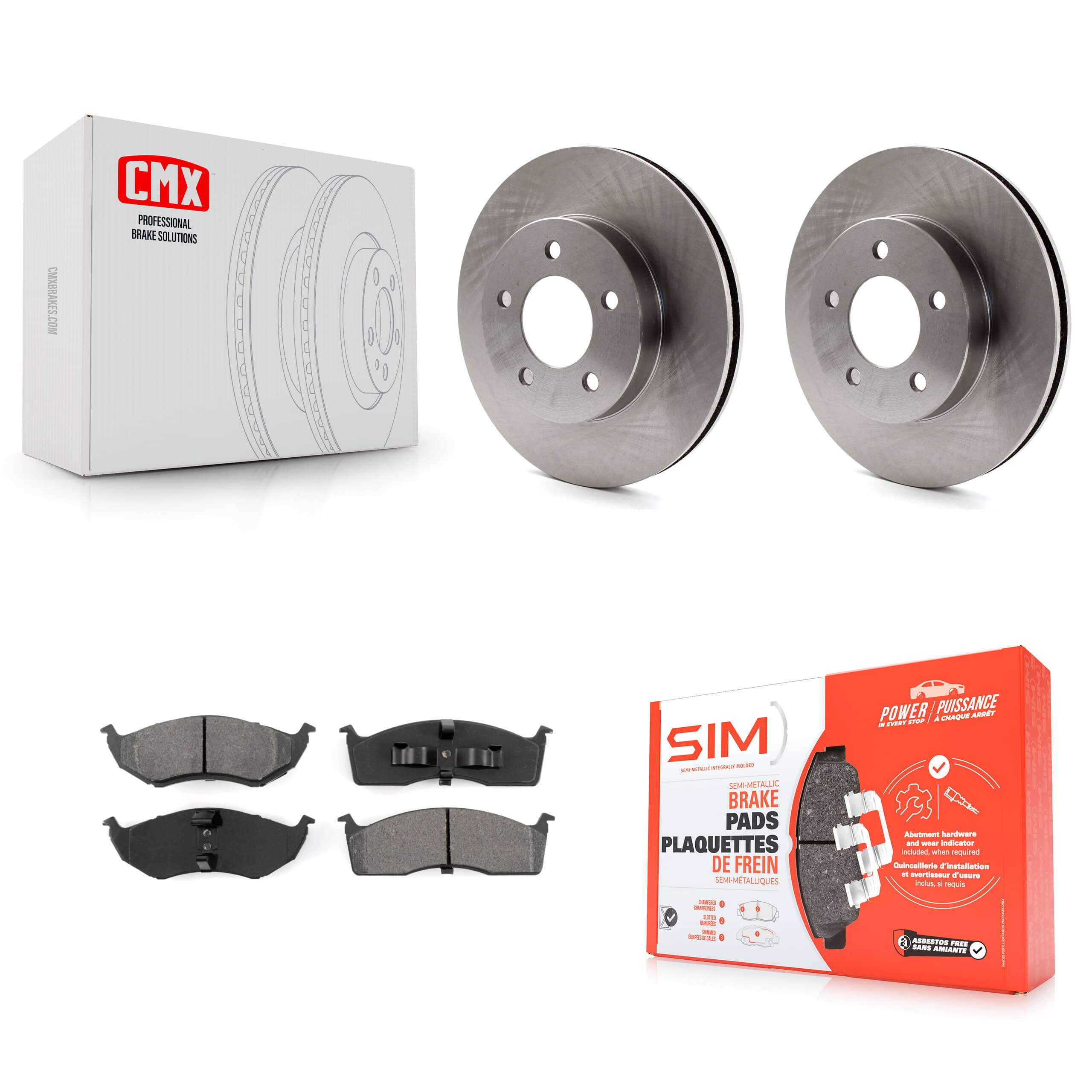 Transit Auto - K8S-105002 - Front Disc Brake Kits