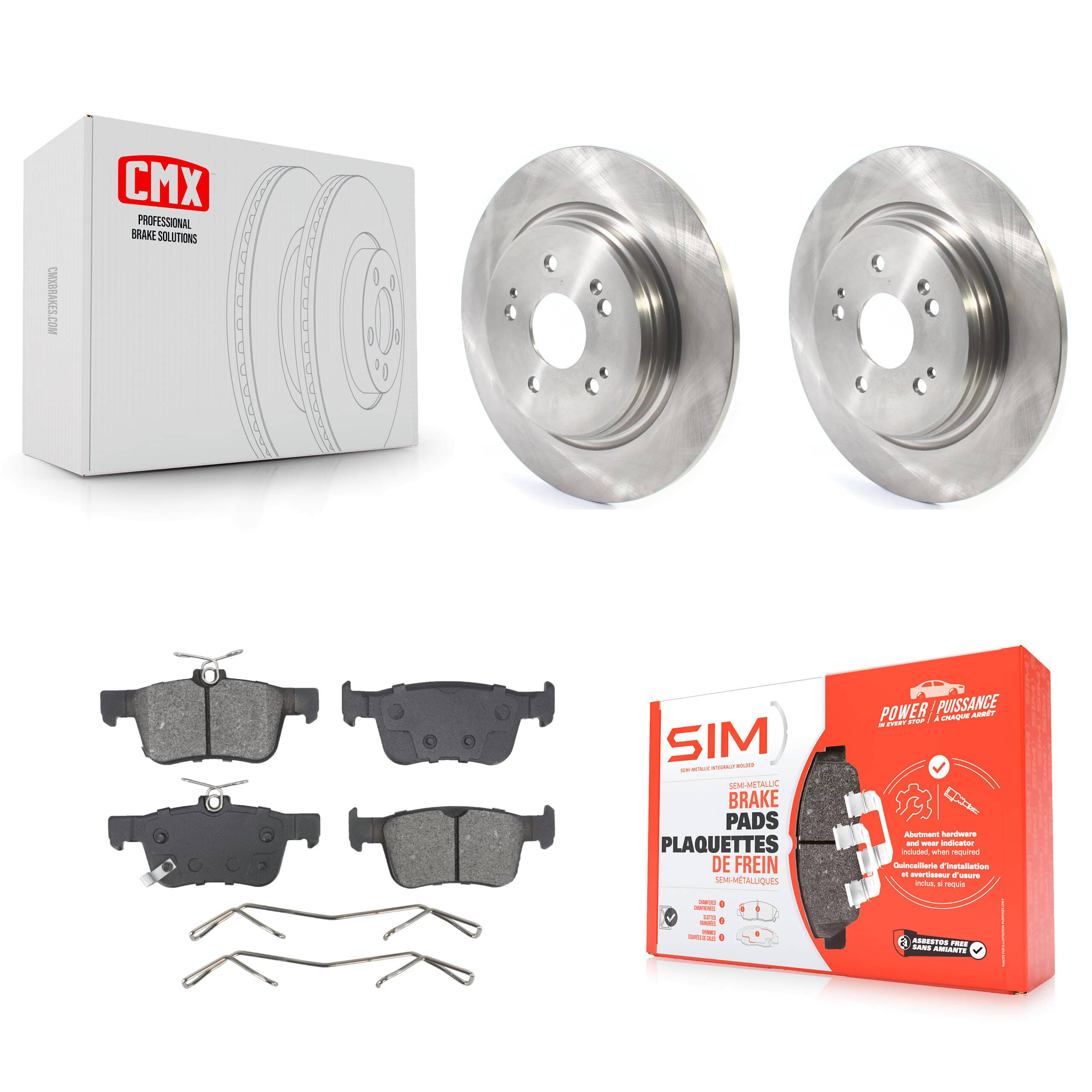 Transit Auto - K8S-105047 - Rear Disc Brake Kits