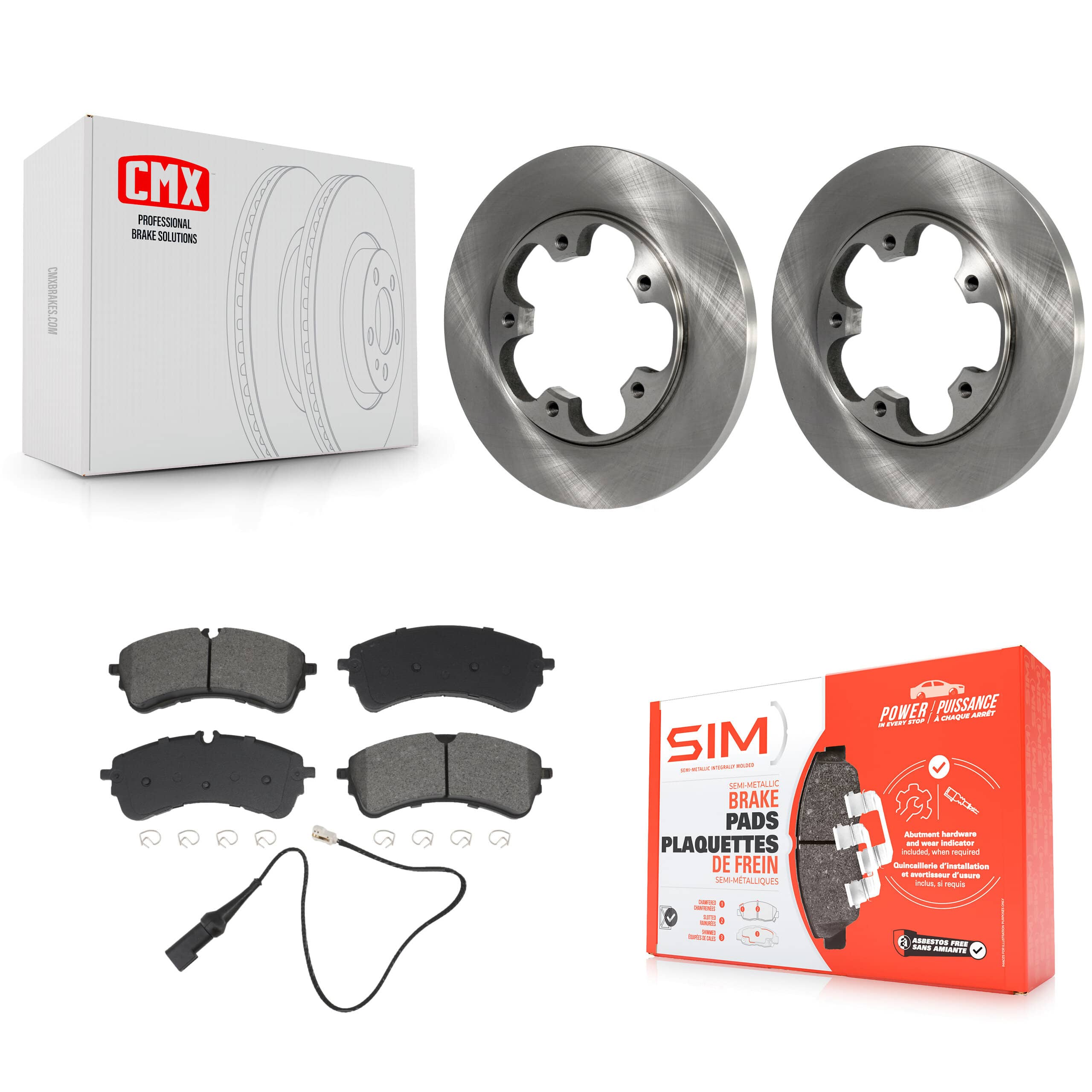 Transit Auto - K8S-105052 - Rear Disc Brake Kits