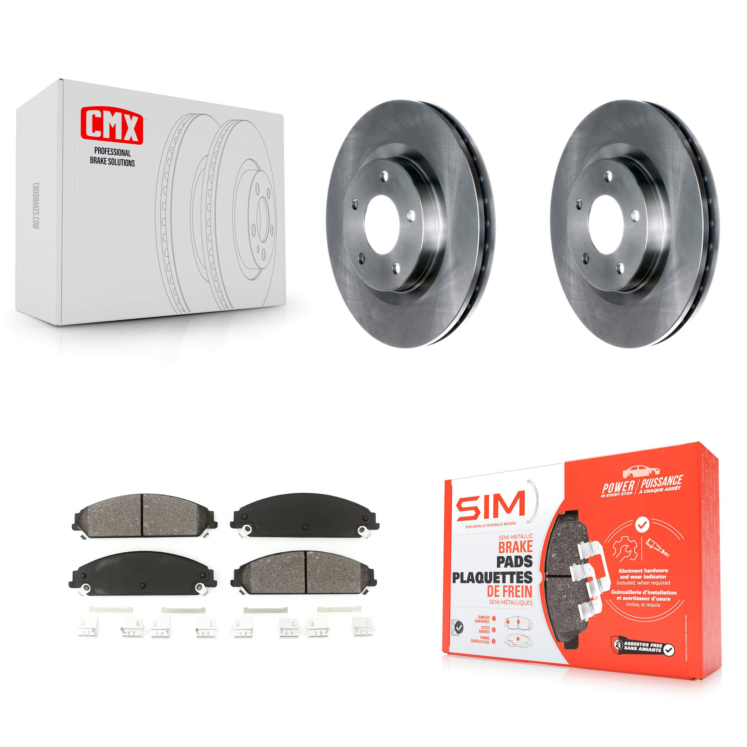 Transit Auto - K8S-105065 - Front Disc Brake Kits