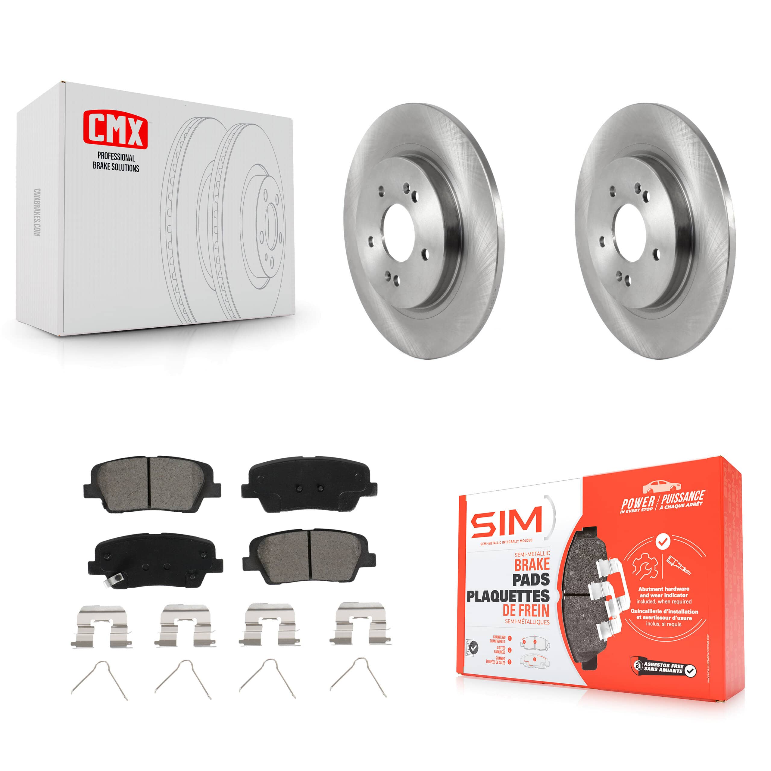 Transit Auto - K8S-105122 - Rear Disc Brake Kits