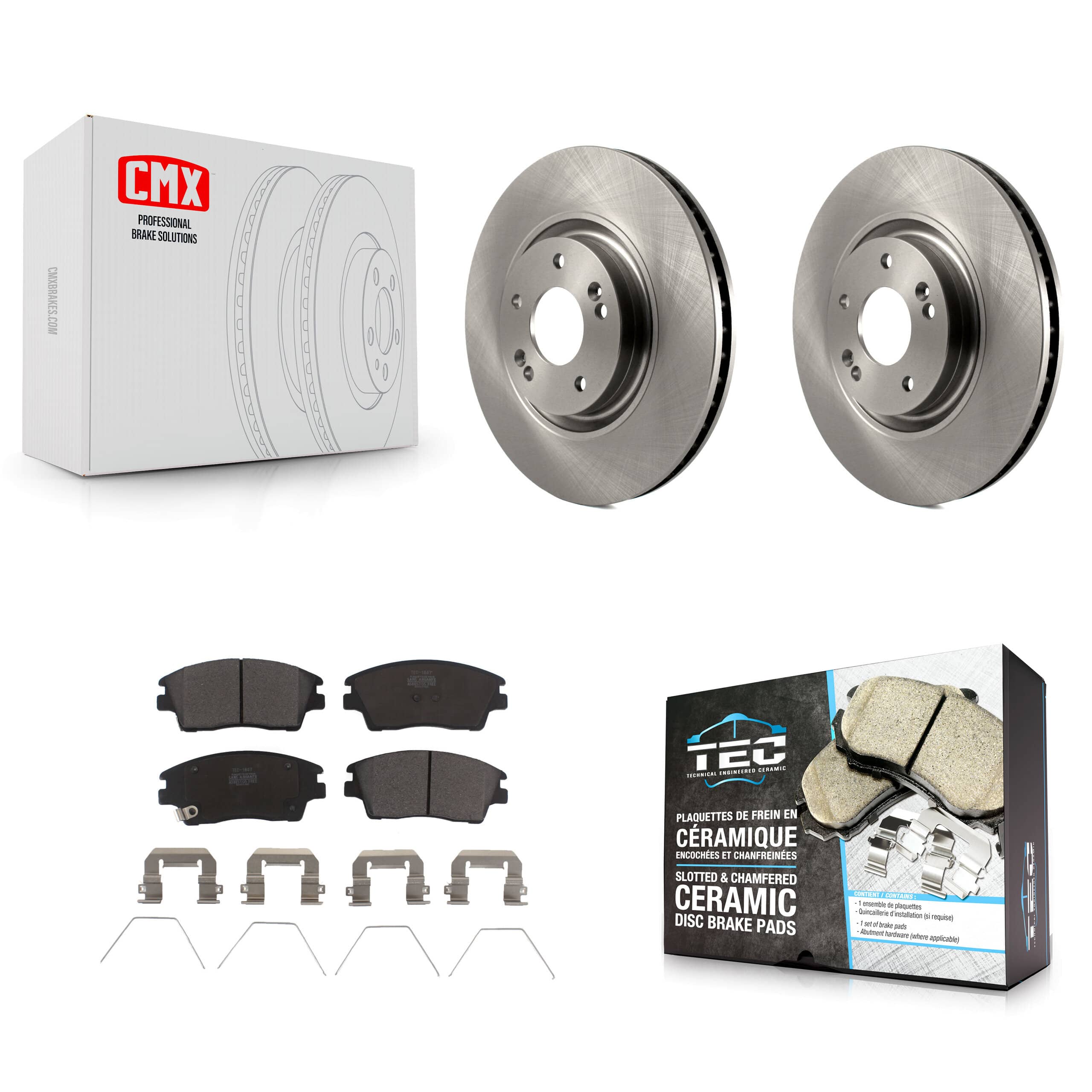 Transit Auto - K8T-100627 - Front Disc Brake Kits