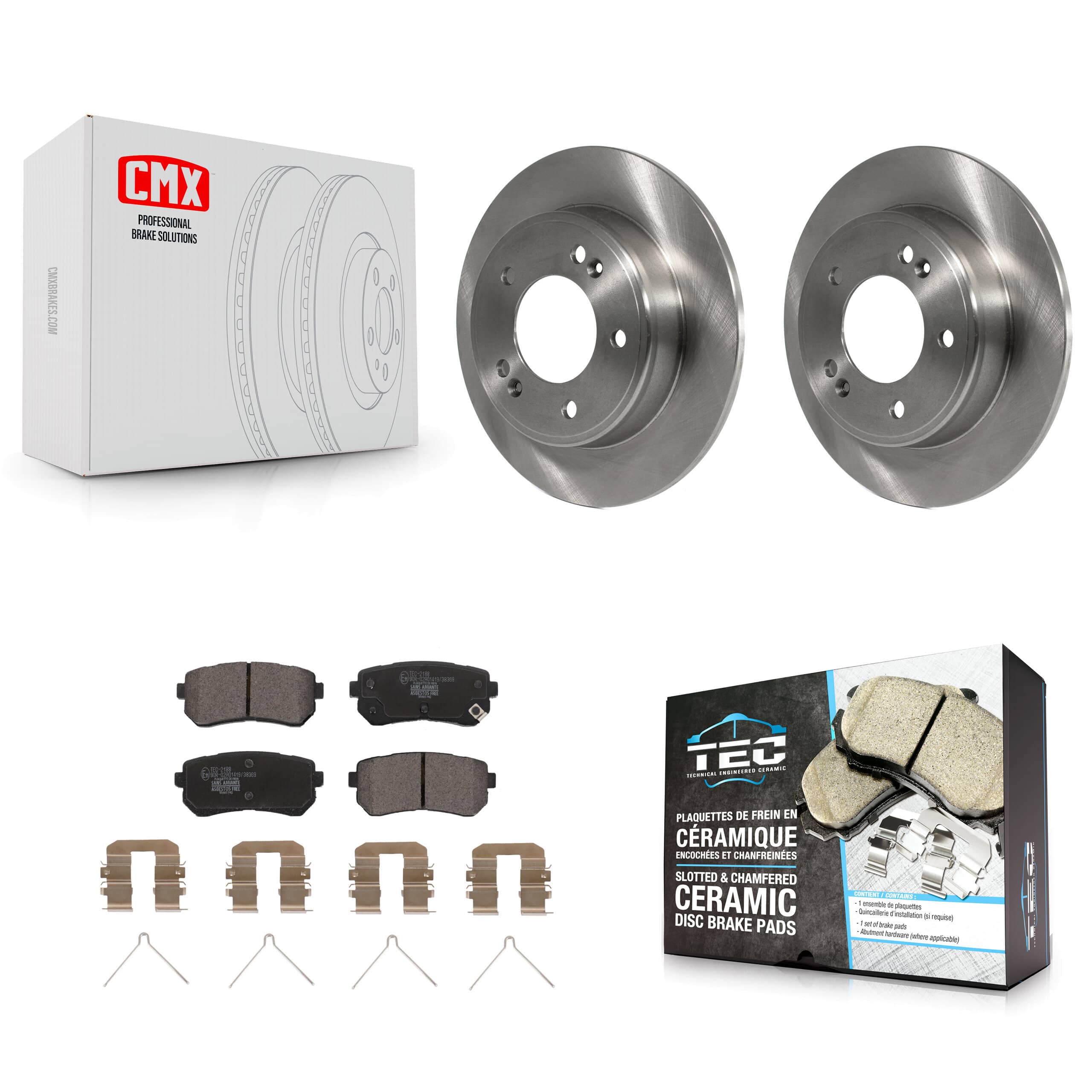 Transit Auto - K8T-104008 - Rear Disc Brake Kits