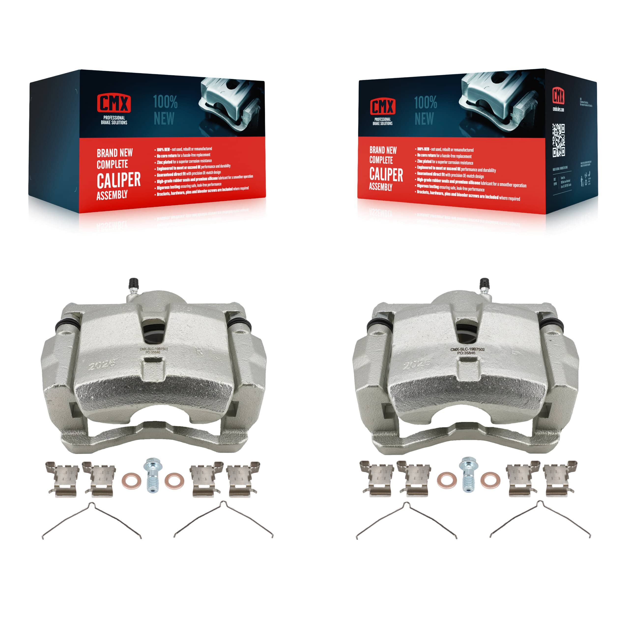 CMX - KBC-100629 - Front Disc Brake Caliper Kits