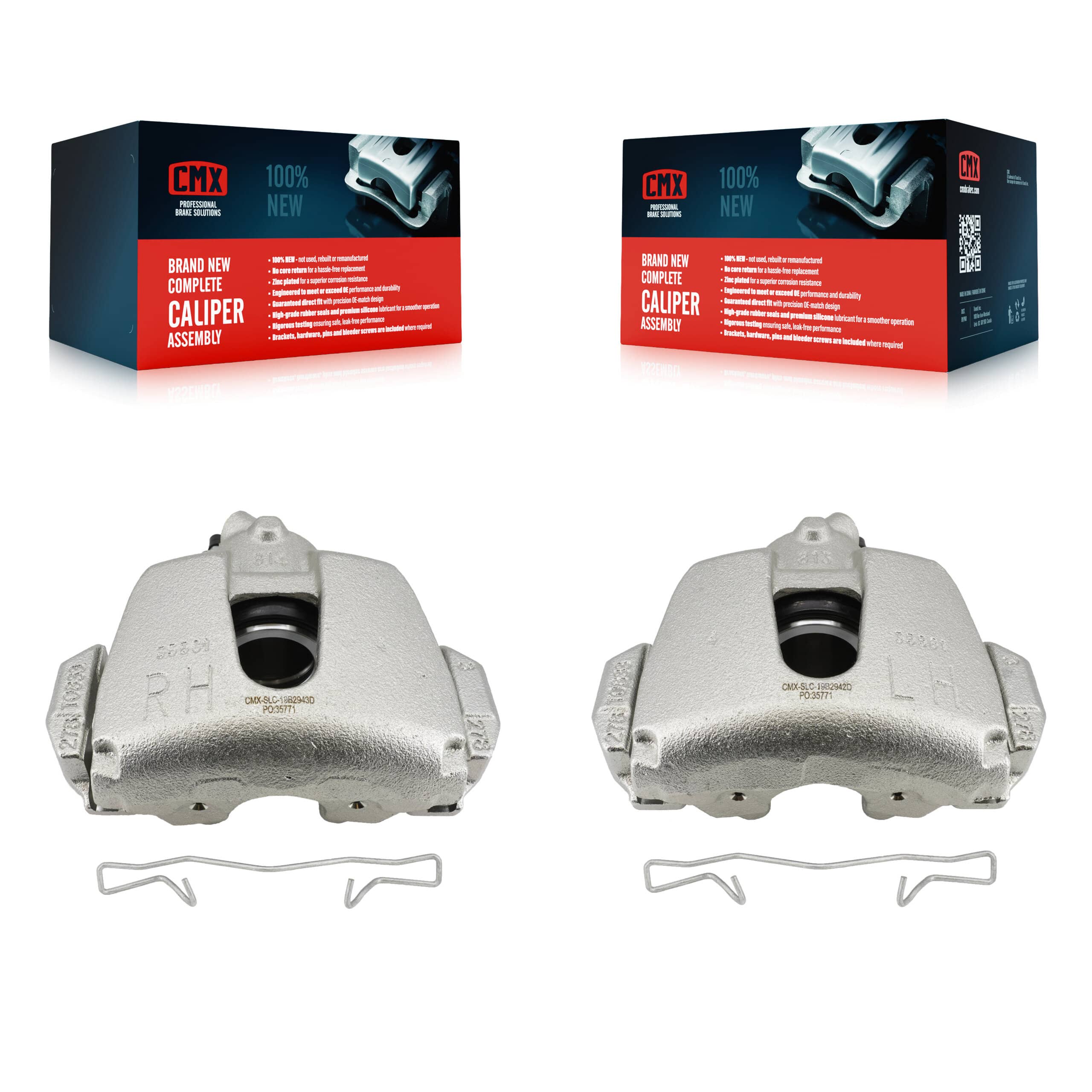 CMX - KBC-100636 - Front Disc Brake Caliper Kits