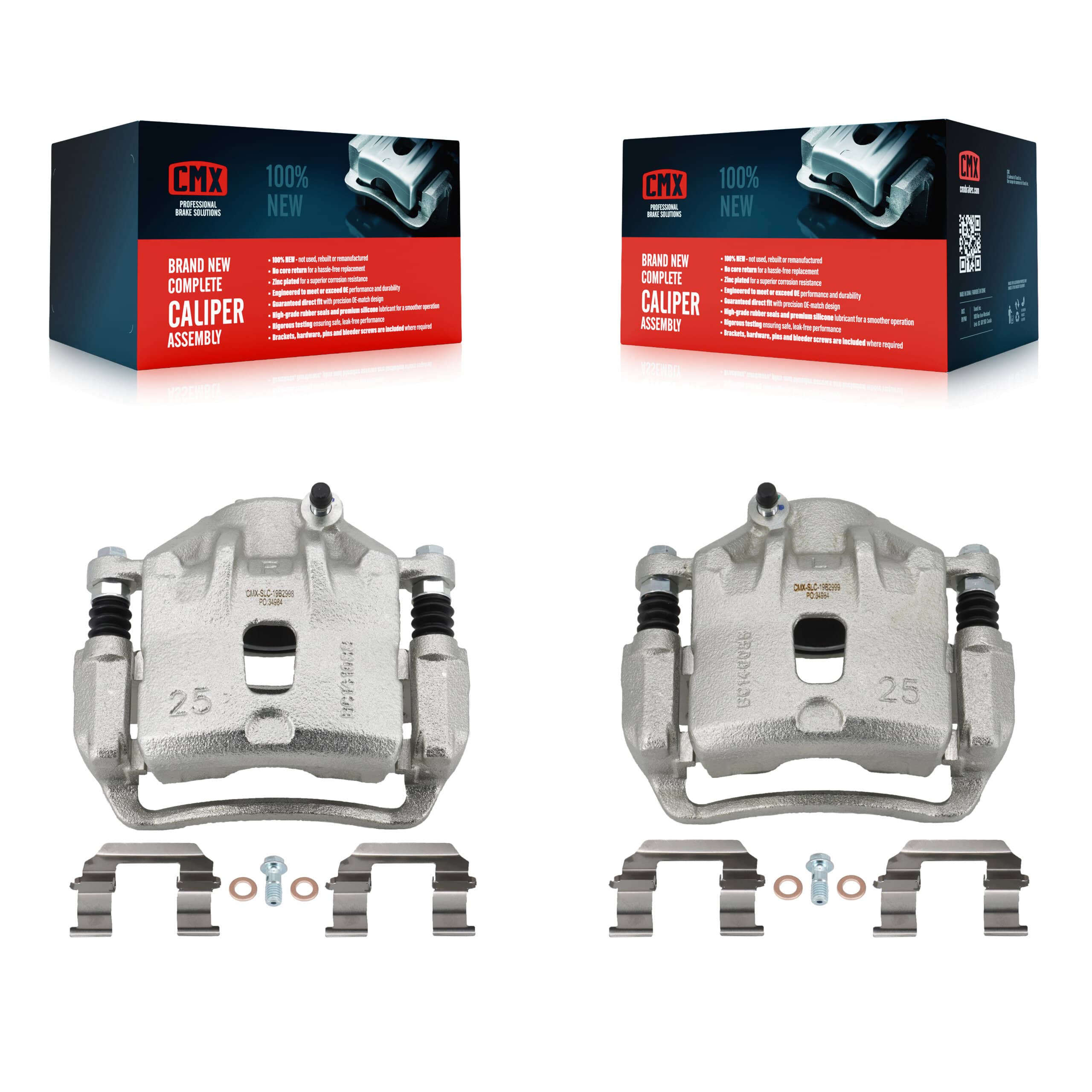 CMX - KBC-100655 - Front Disc Brake Caliper Kits