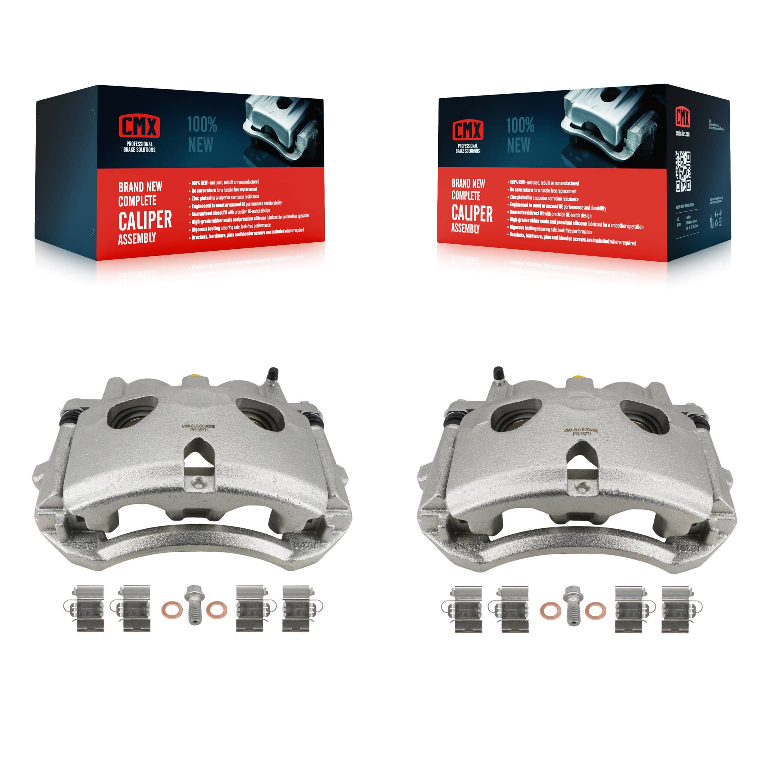 CMX - KBC-100668 - Front Disc Brake Caliper Kits