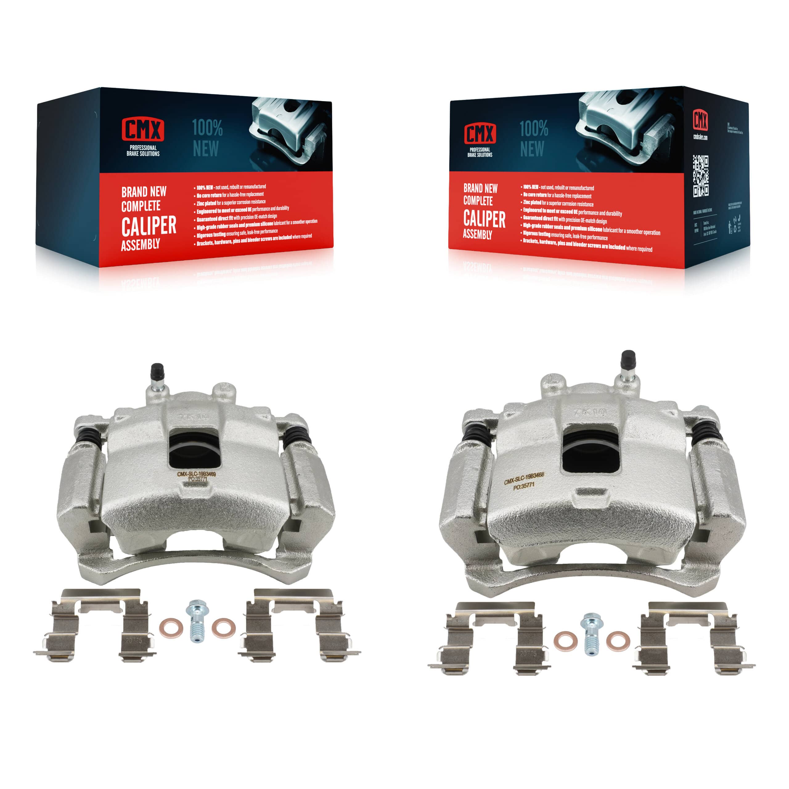 CMX - KBC-100680 - Front Disc Brake Caliper Kits