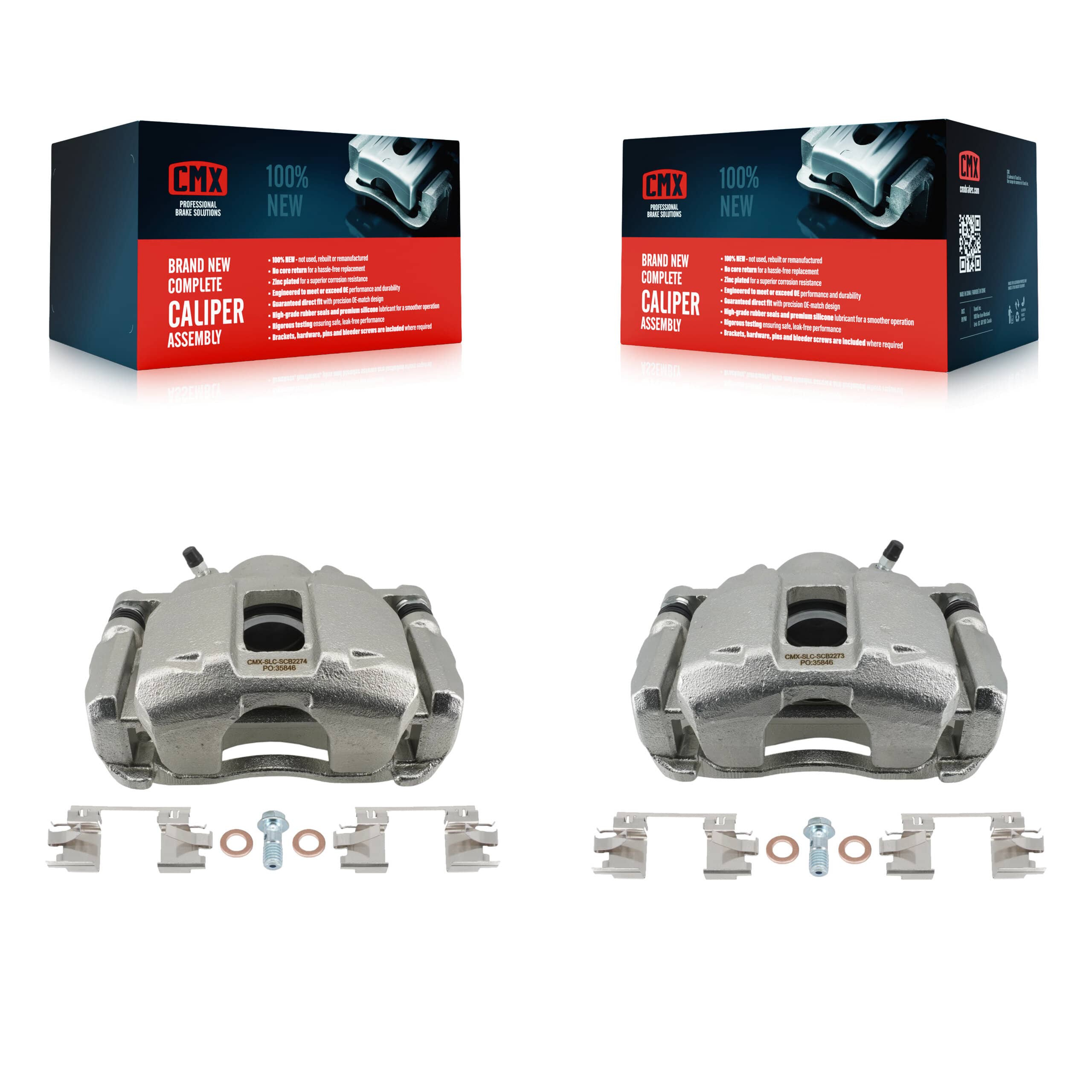 CMX - KBC-100908 - Front Disc Brake Caliper Kits