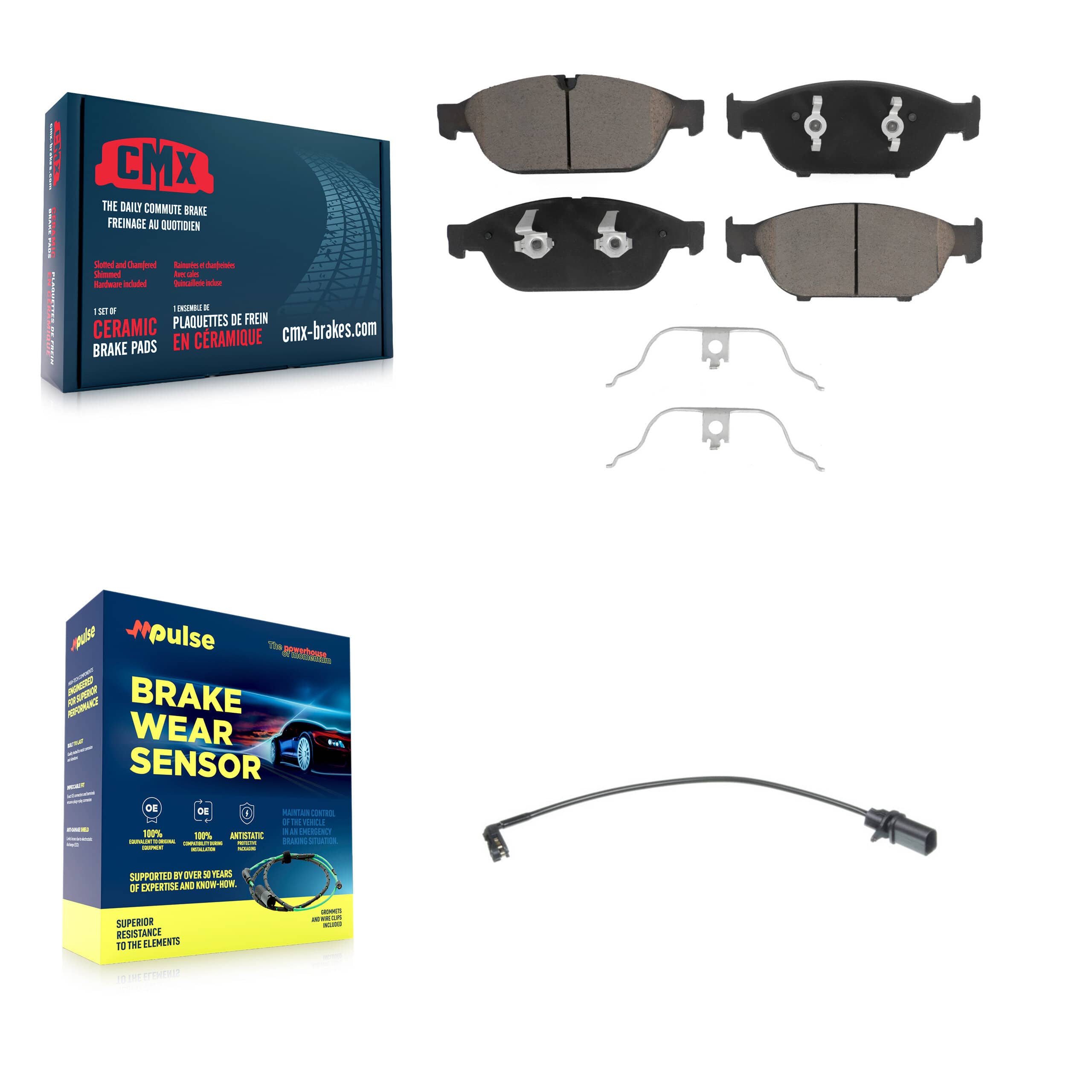 CMX - KCW-100455 - Front Disc Brake Pad Kits