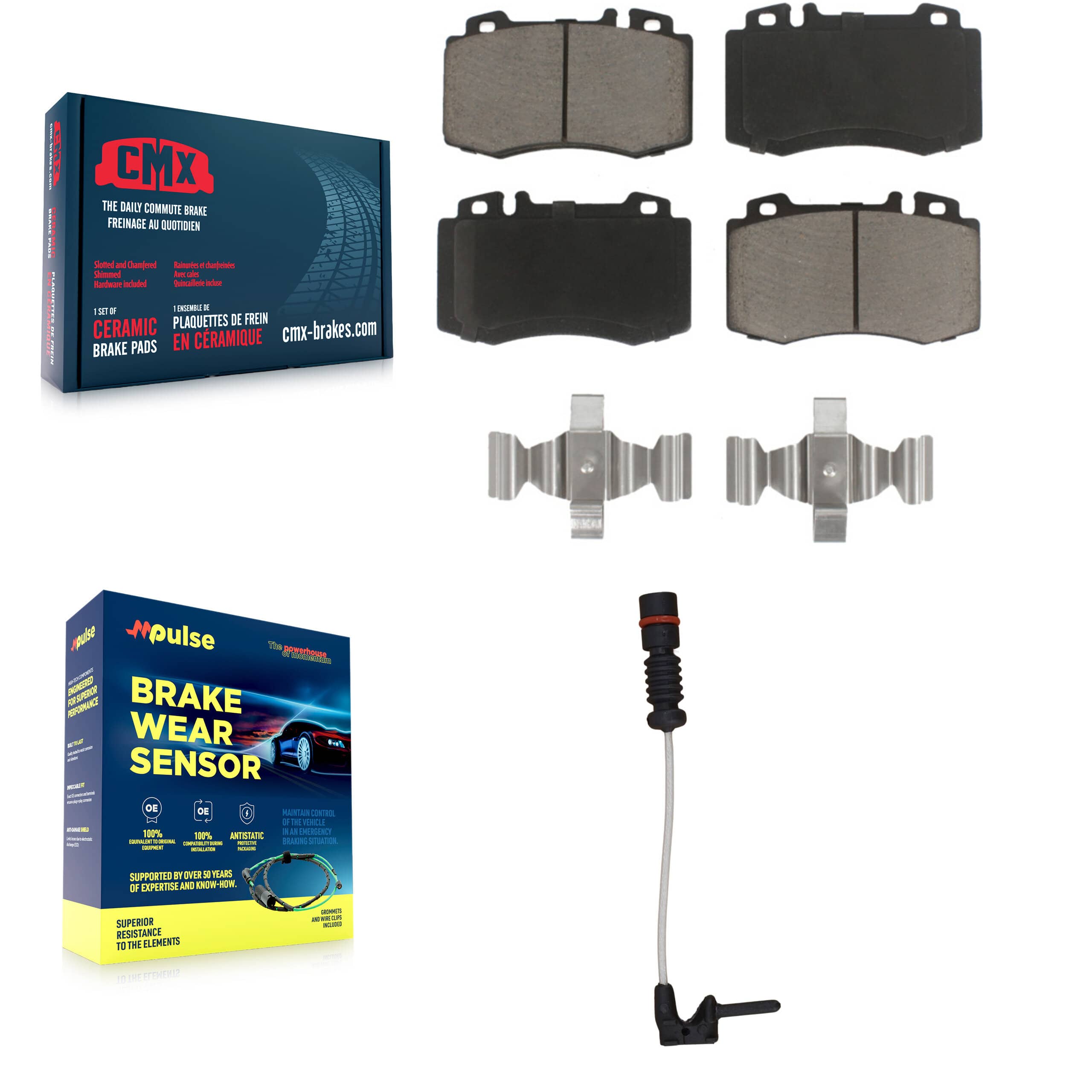 CMX - KCW-100517 - Front Disc Brake Pad Kits