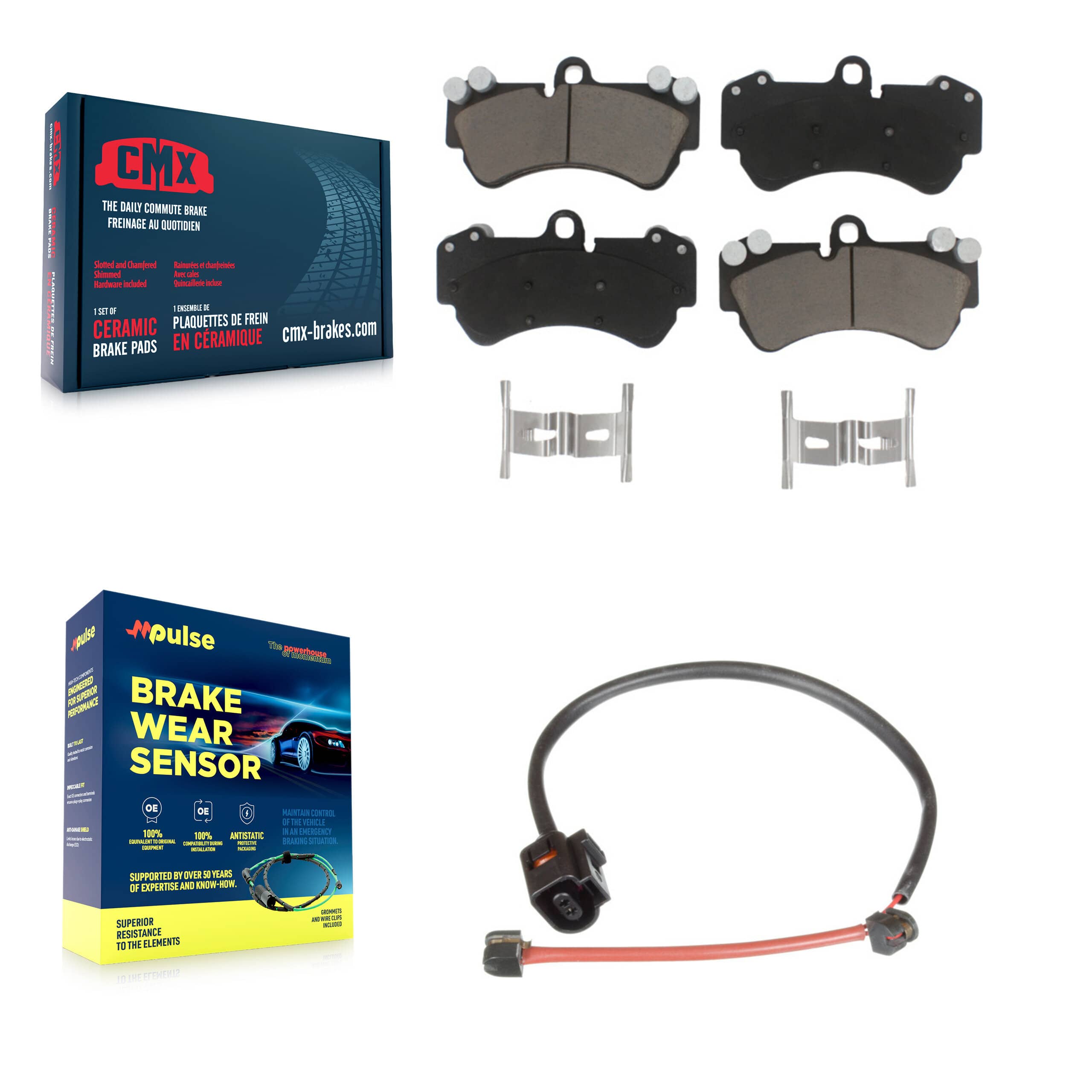 CMX - KCW-100525 - Front Disc Brake Pad Kits