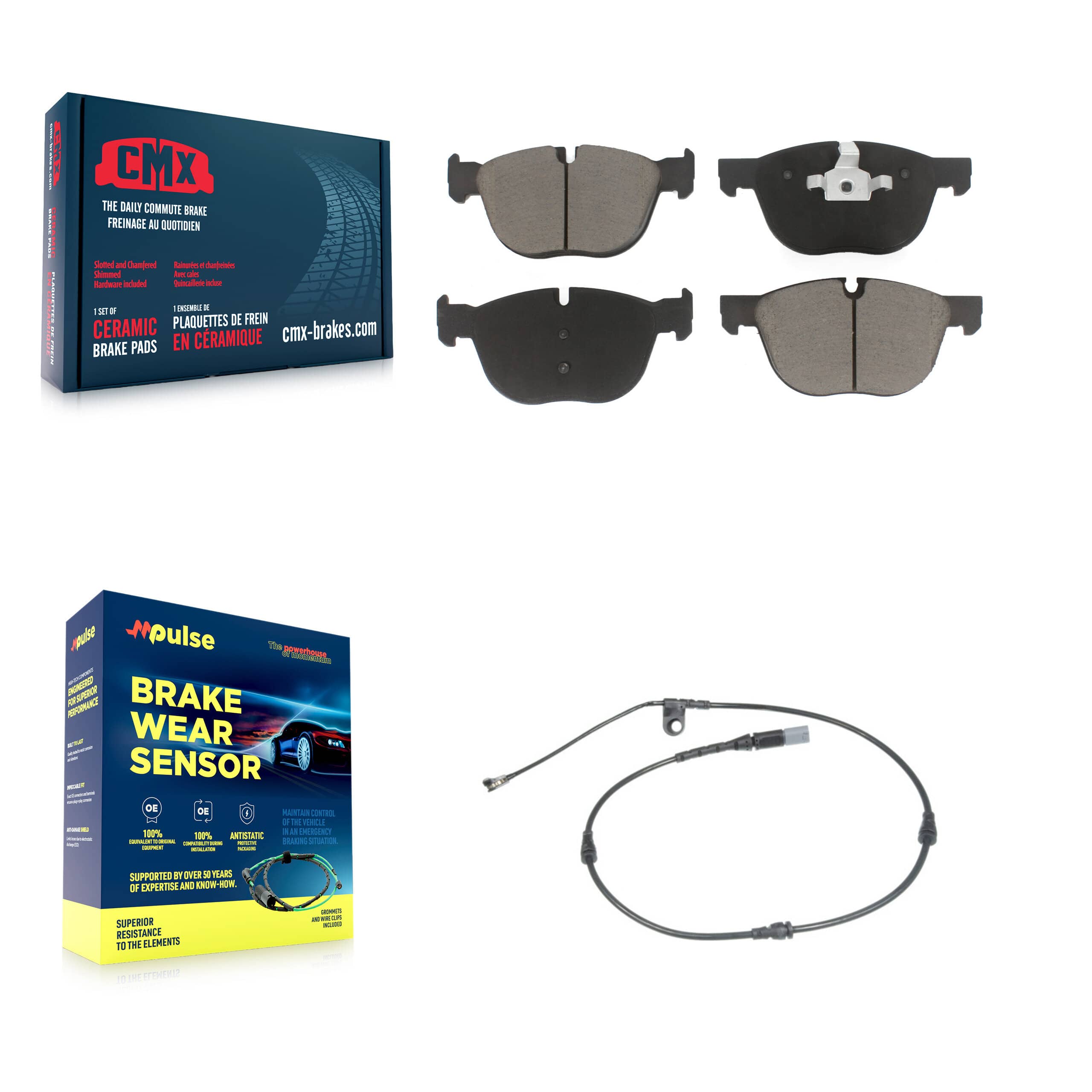 CMX - KCW-100586 - Front Disc Brake Pad Kits