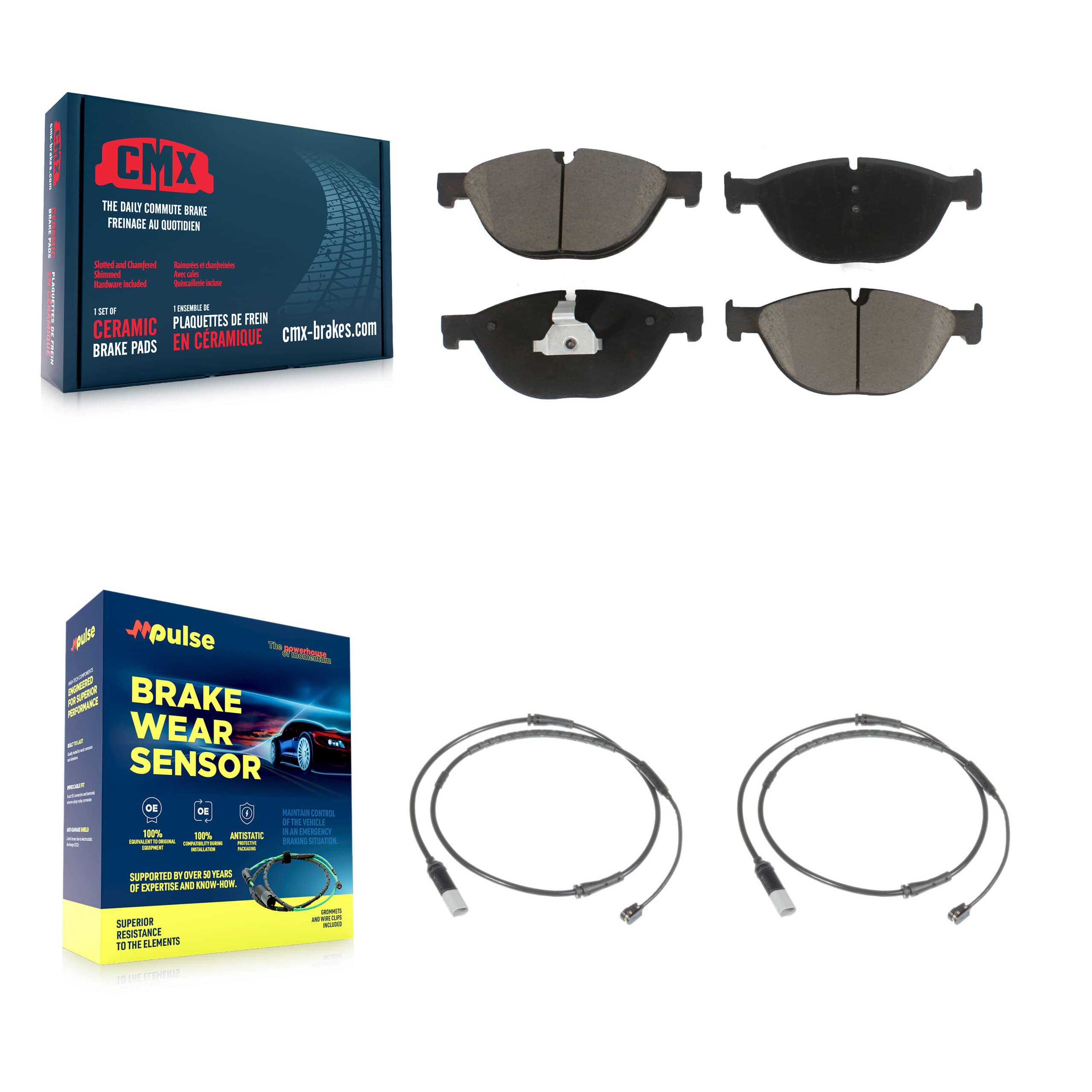 CMX - KCW-100666 - Front Disc Brake Pad Kits