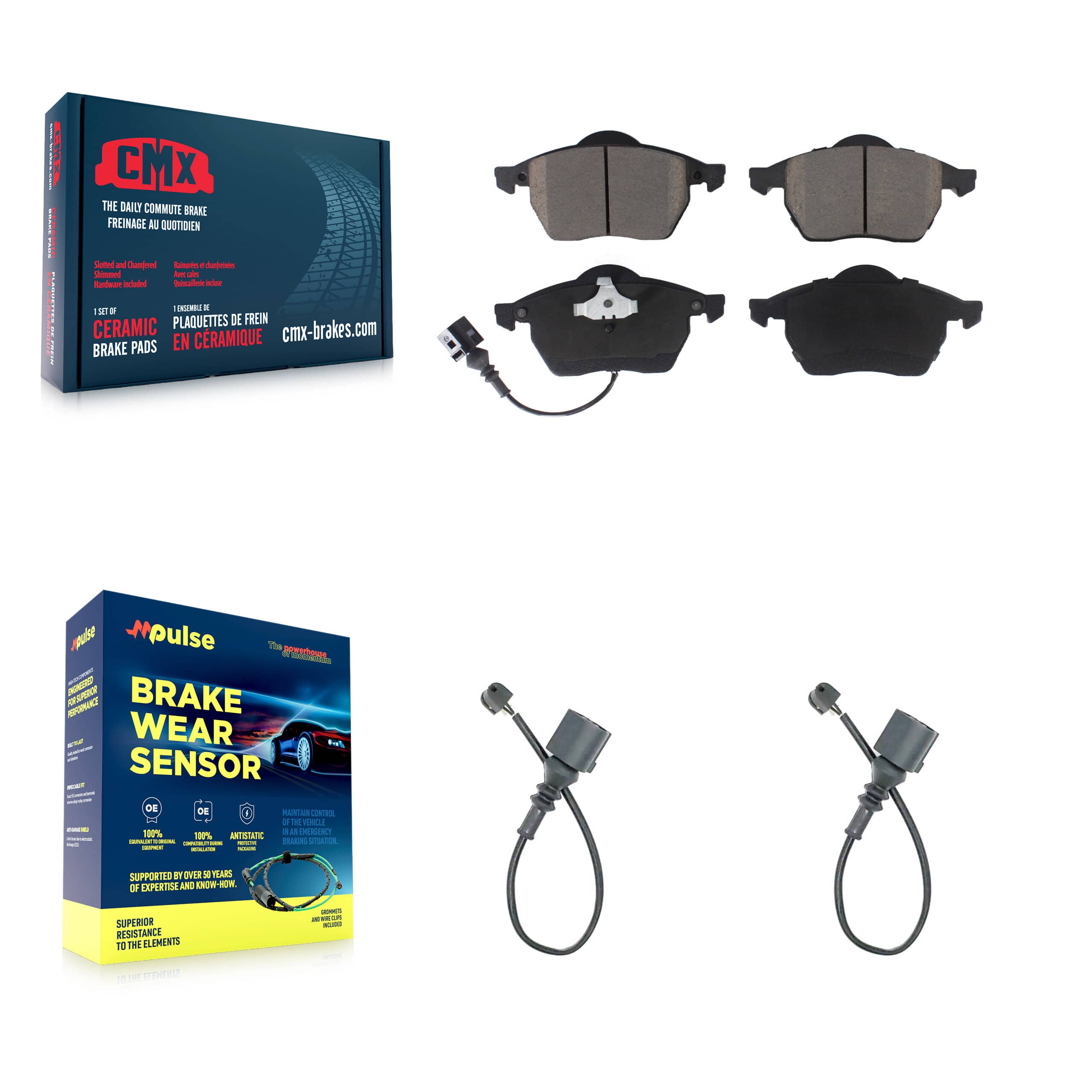 CMX - KCW-100669 - Front Disc Brake Pad Kits