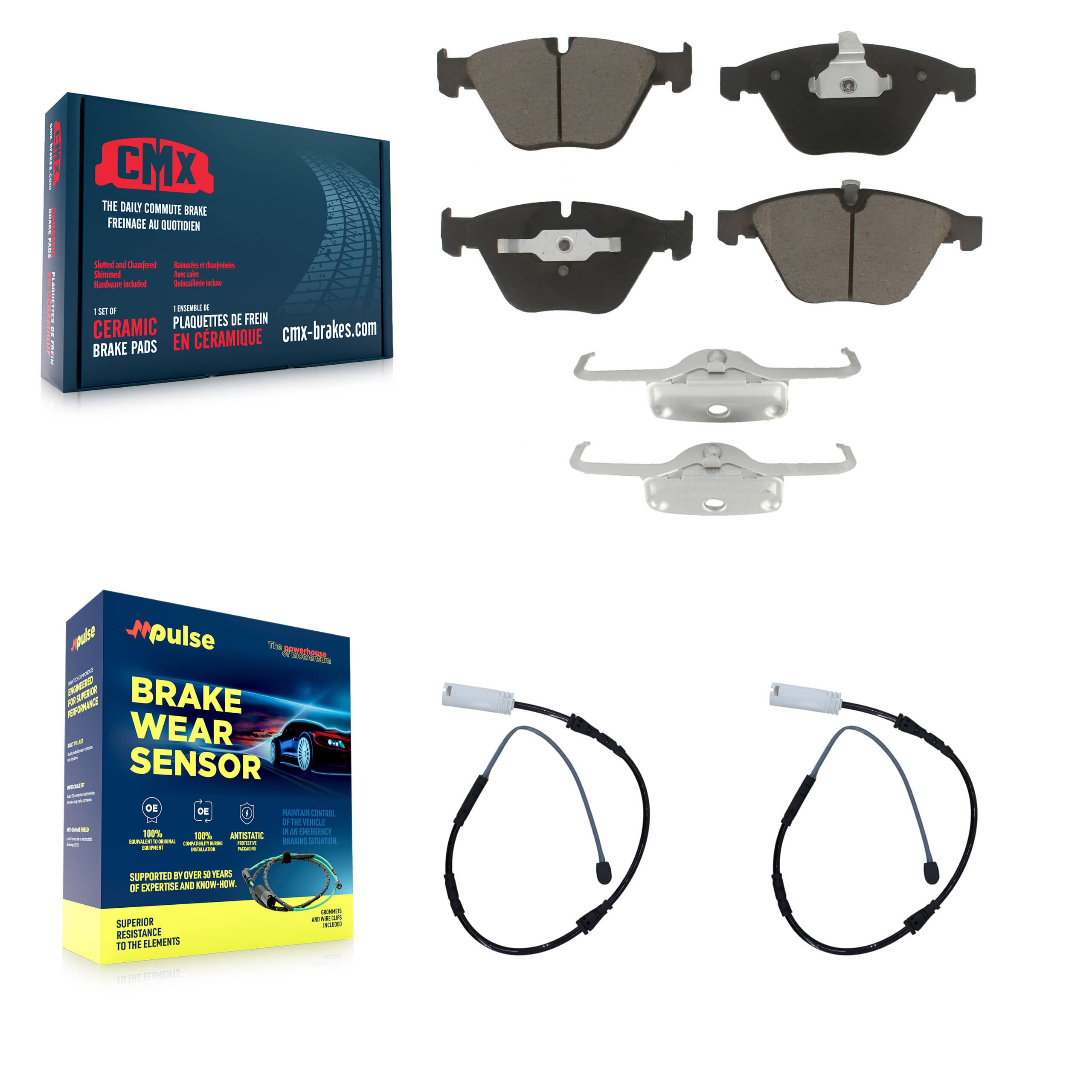 CMX - KCW-100728 - Front Disc Brake Pad Kits
