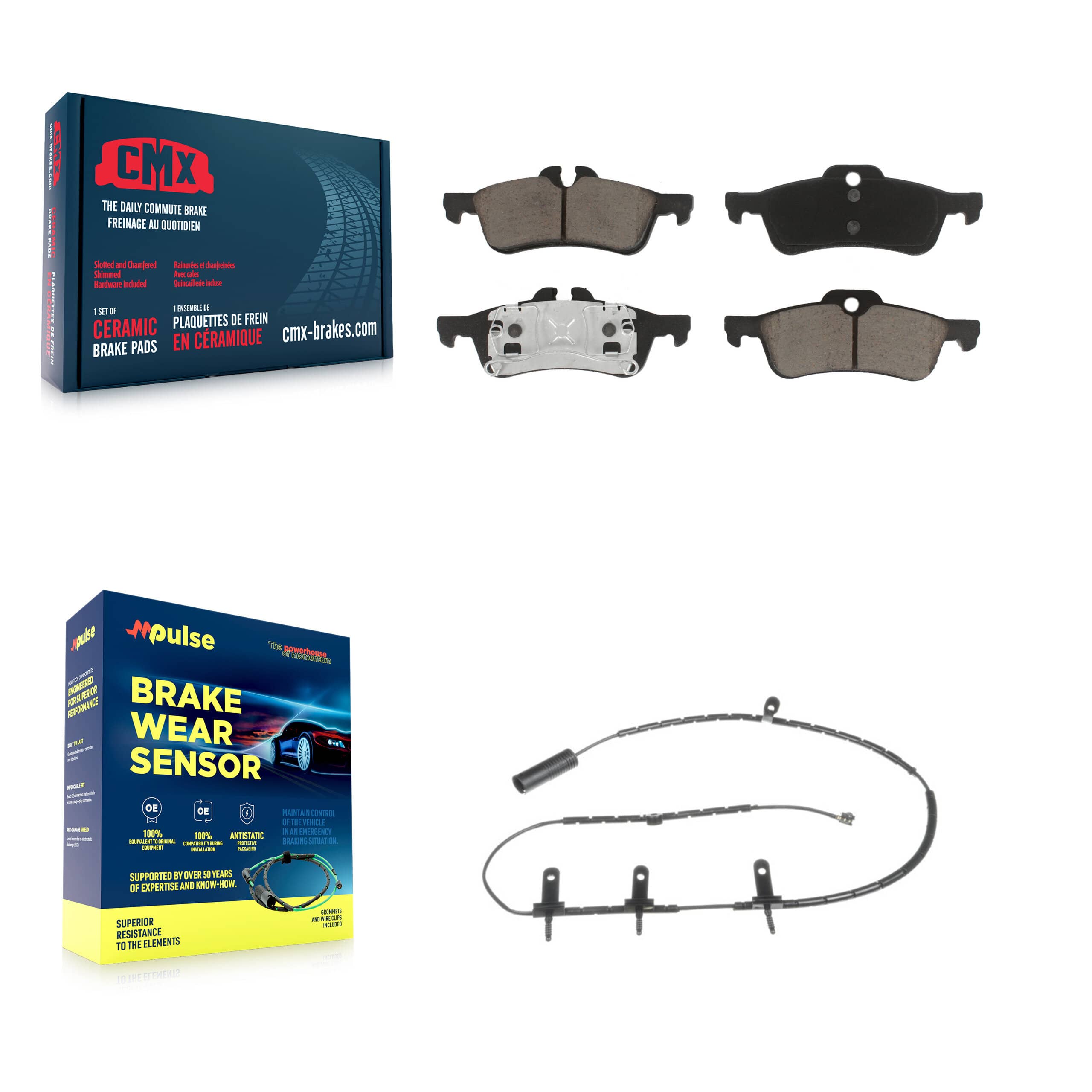 CMX - KCW-100771 - Rear Disc Brake Pad Kits