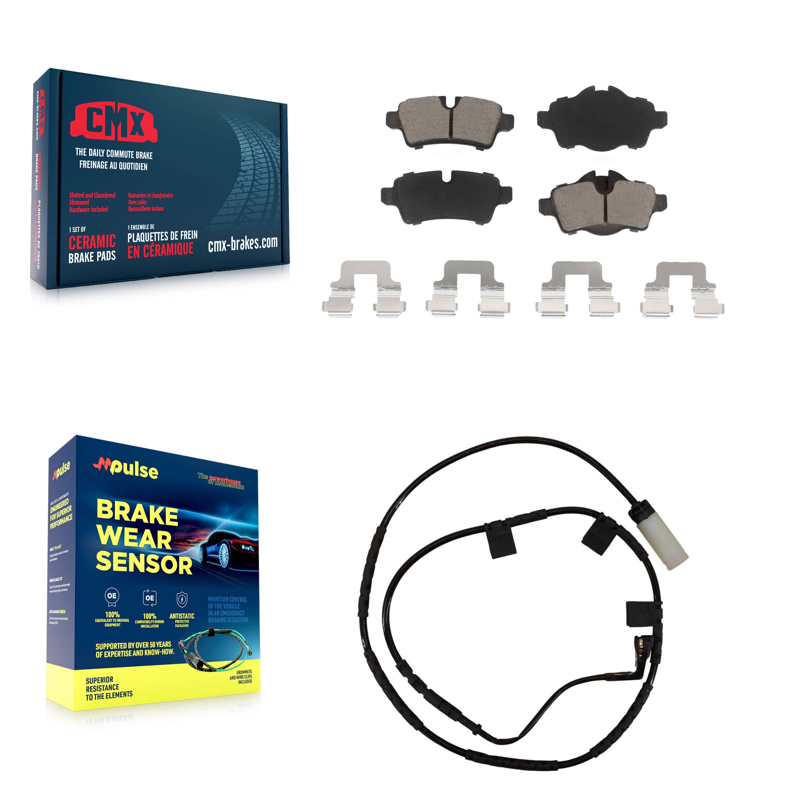 CMX - KCW-100772 - Rear Disc Brake Pad Kits