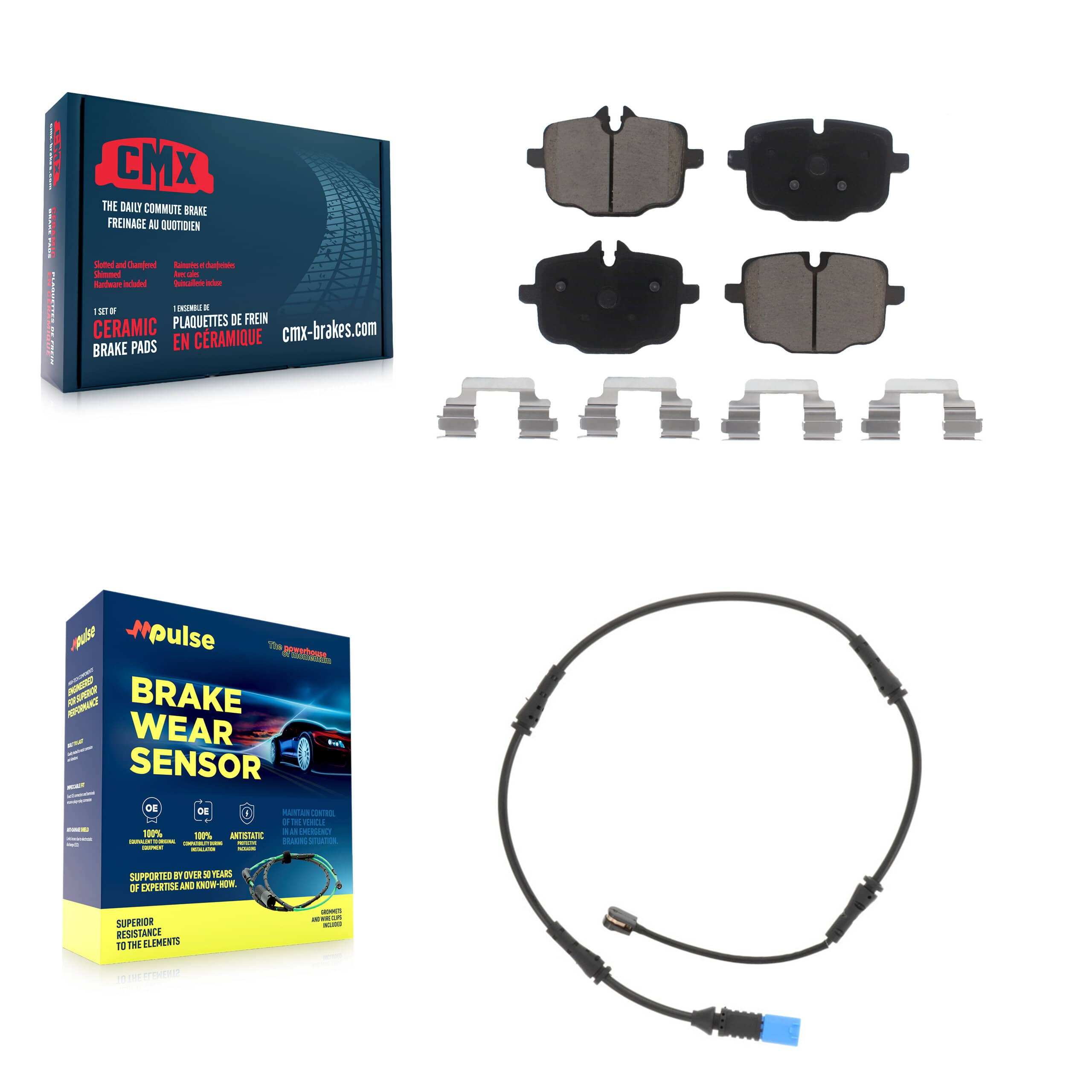 CMX - KCW-100789 - Rear Disc Brake Pad Kits