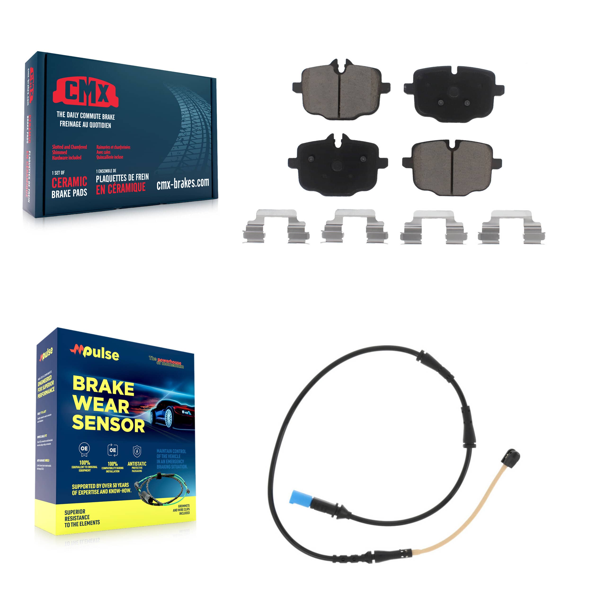 CMX - KCW-100790 - Rear Disc Brake Pad Kits