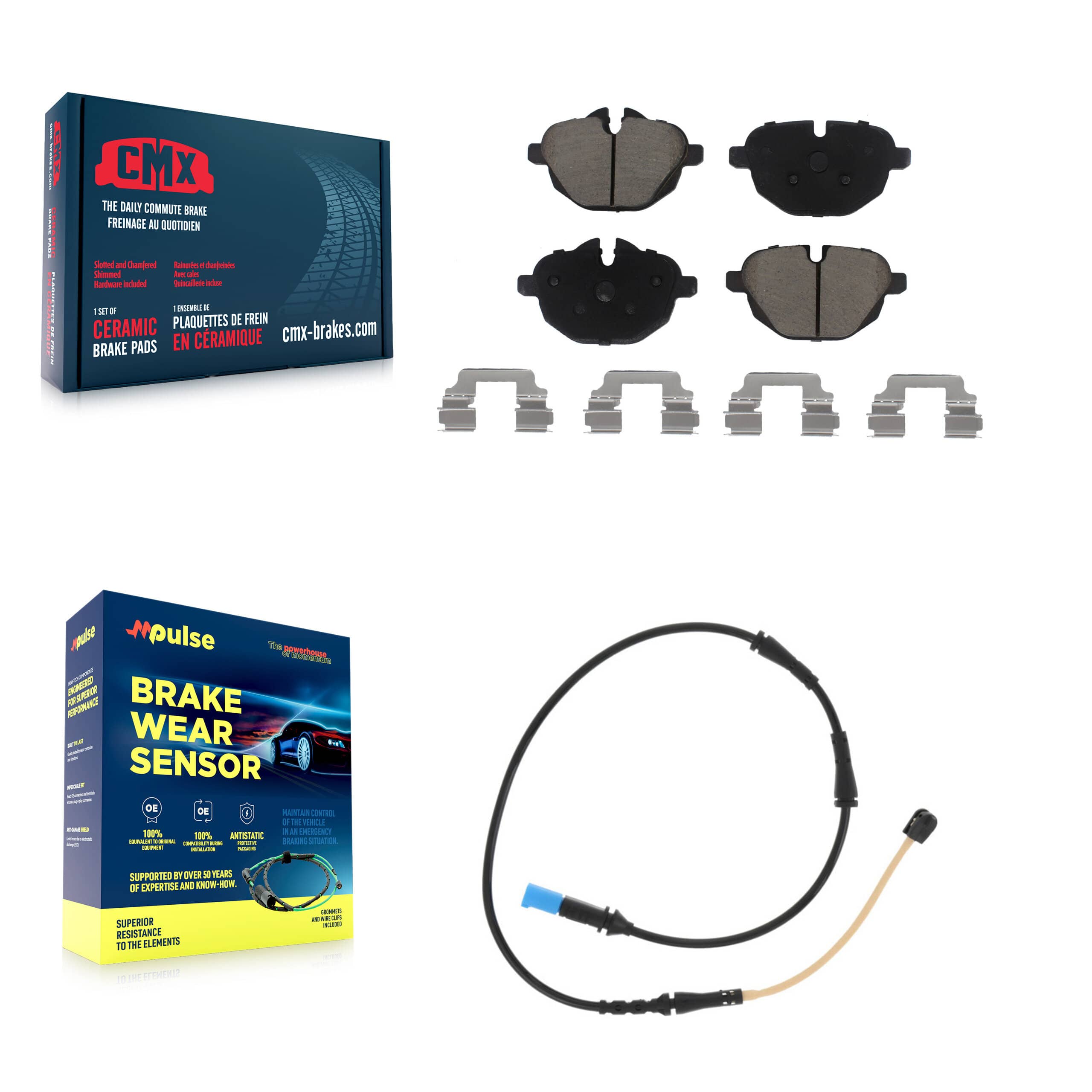 CMX - KCW-100791 - Rear Disc Brake Pad Kits
