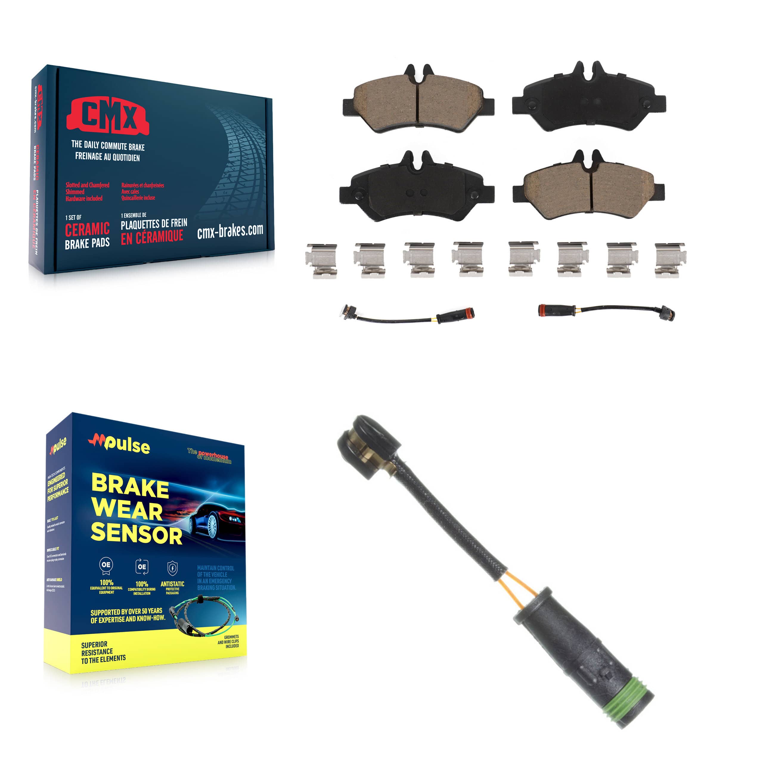 CMX - KCW-100811 - Rear Disc Brake Pad Kits