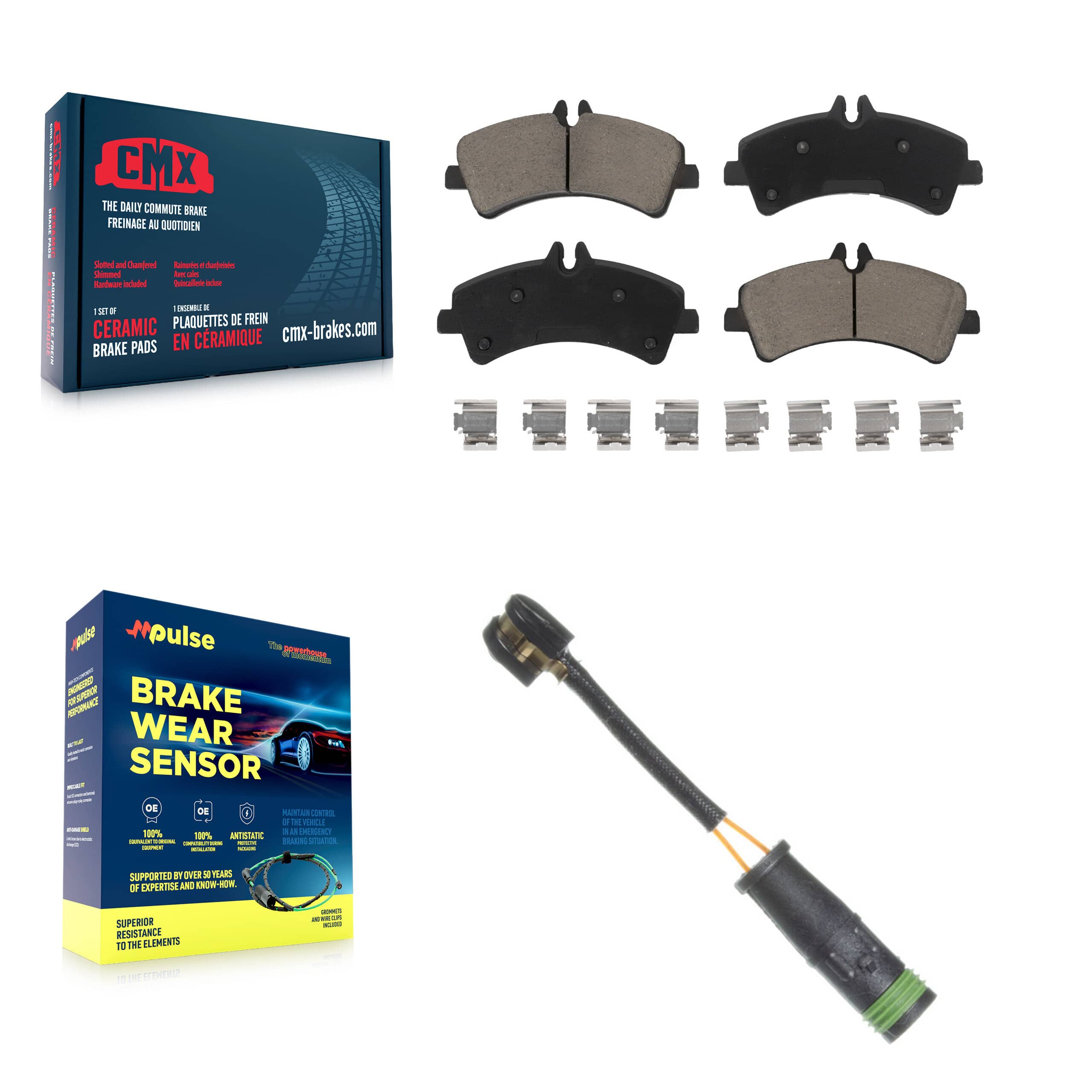 CMX - KCW-100812 - Rear Disc Brake Pad Kits